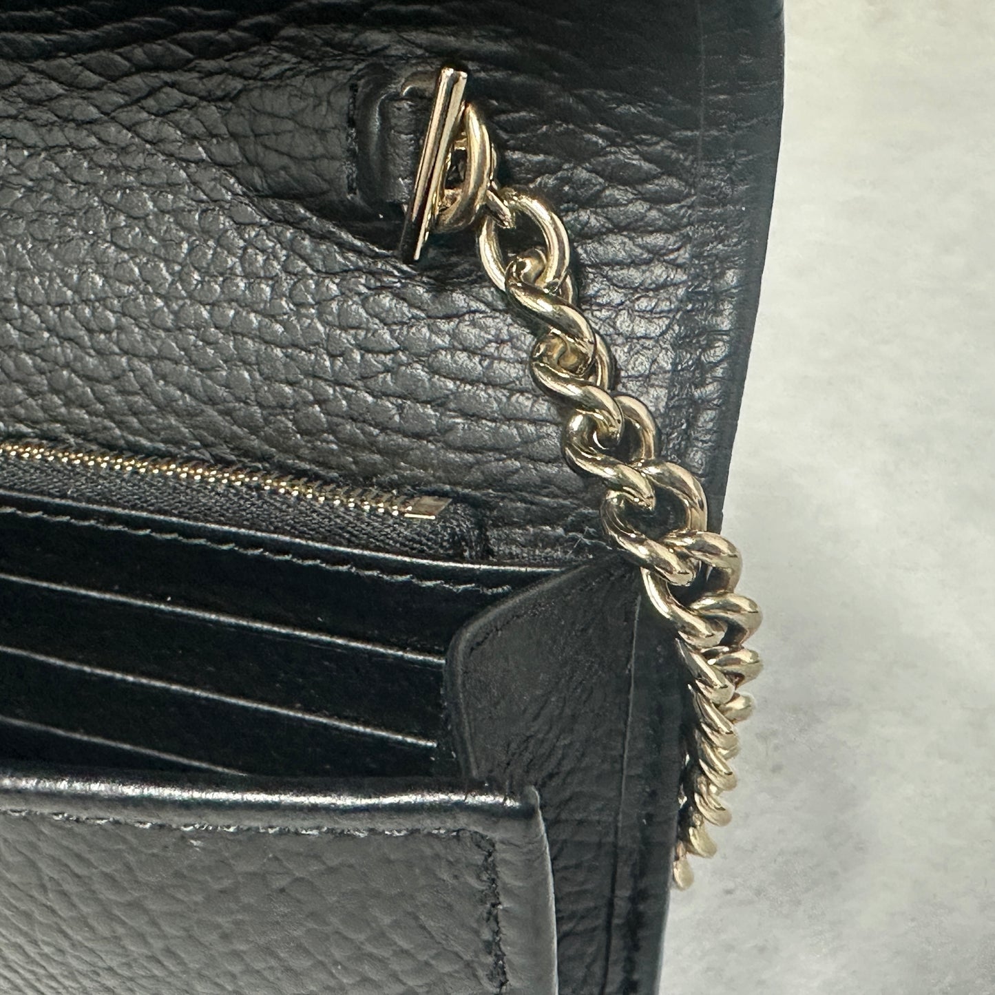 Gucci - Interlocking G - Leather - Black - (mini)