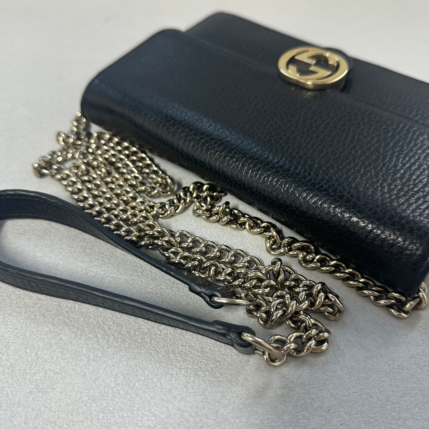 Gucci - Interlocking G - Leather - Black - (mini)
