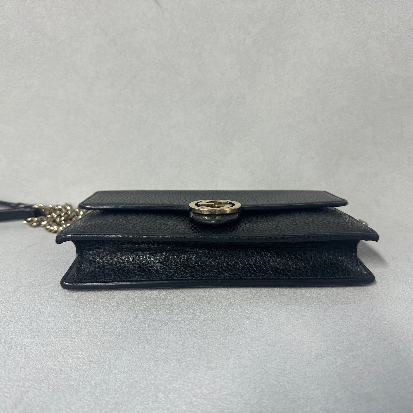 Gucci - Interlocking G - Leather - Black - (mini)