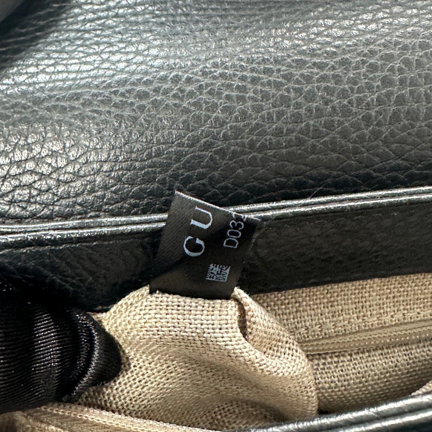 Gucci - Interlocking G - Leather - Black - (small)
