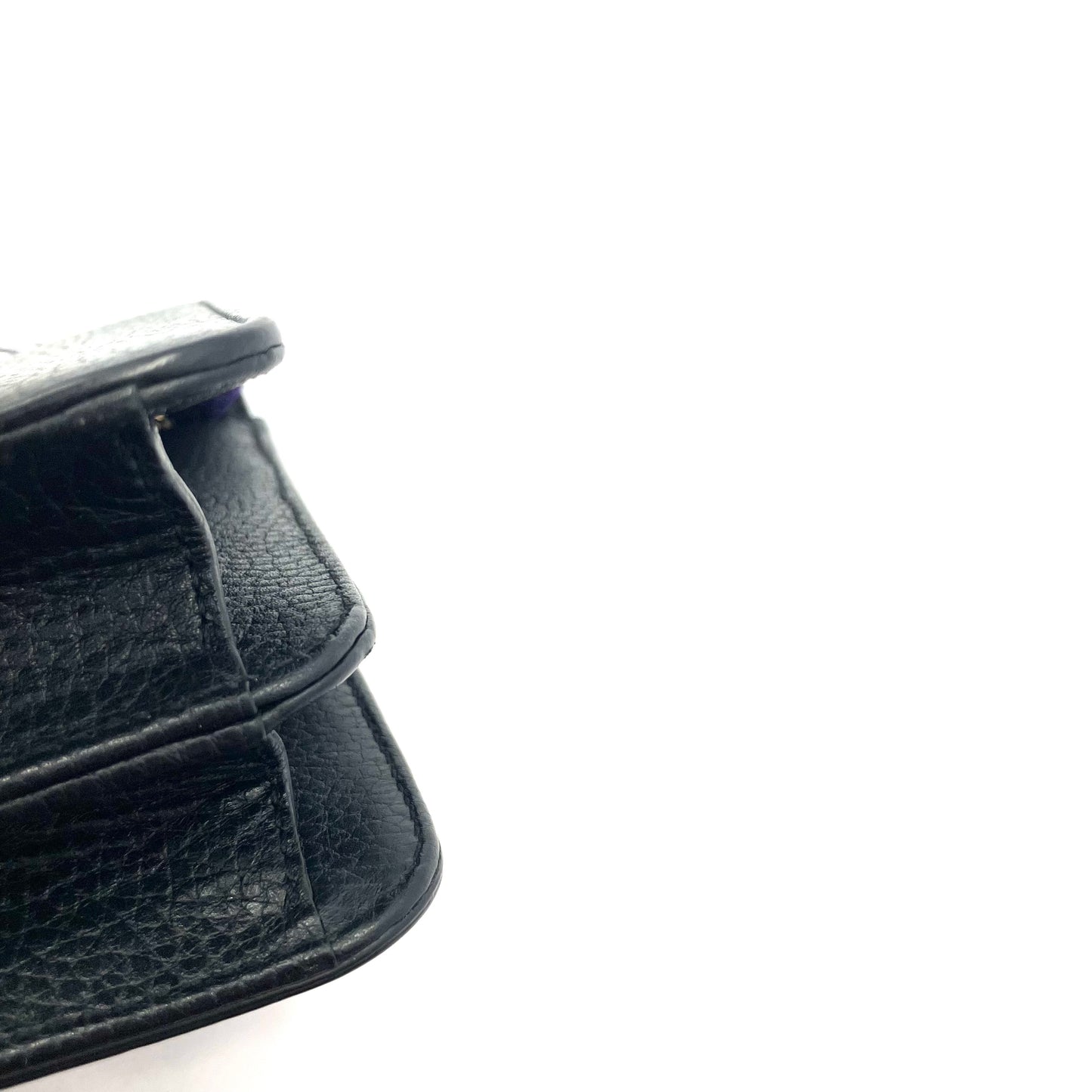 Gucci - Interlocking G Shoulder Bag - Leather - Black