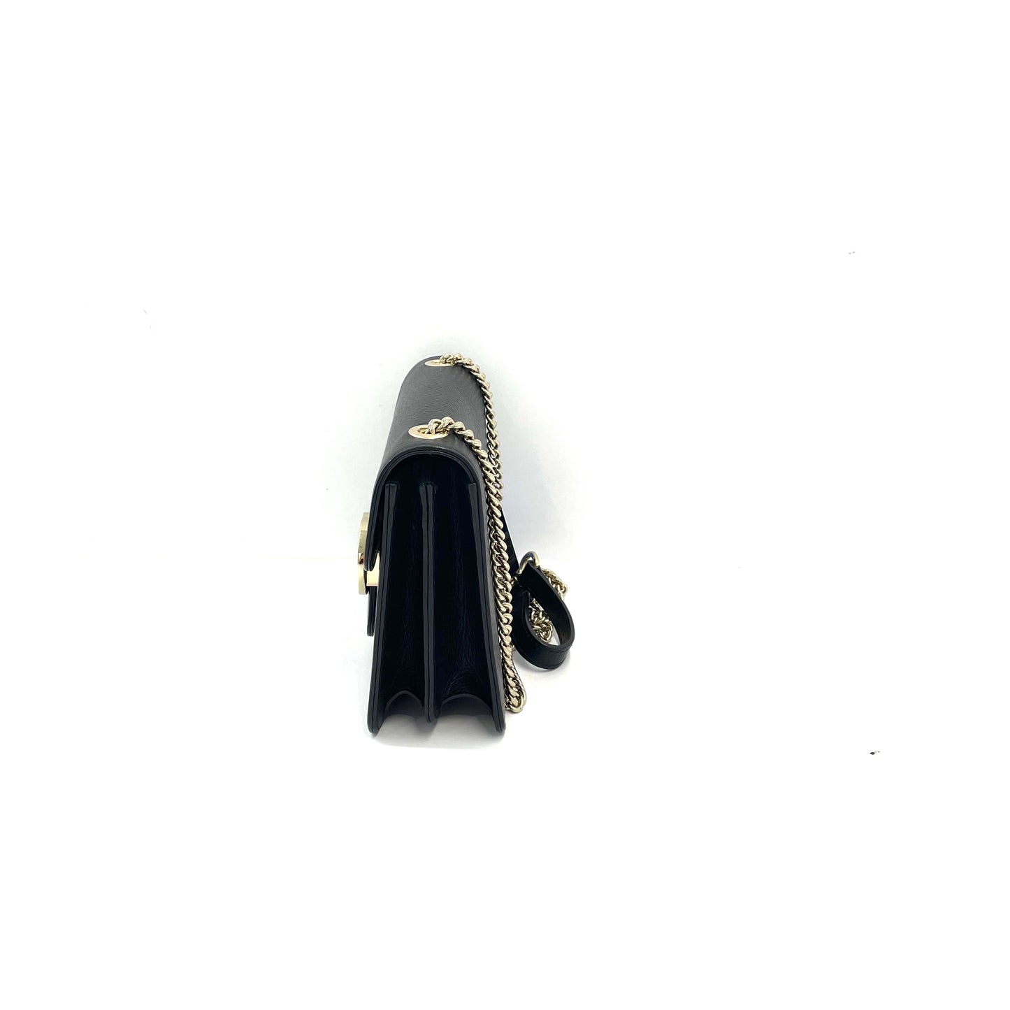 Gucci - Interlocking G Shoulder Bag - Leather - Black