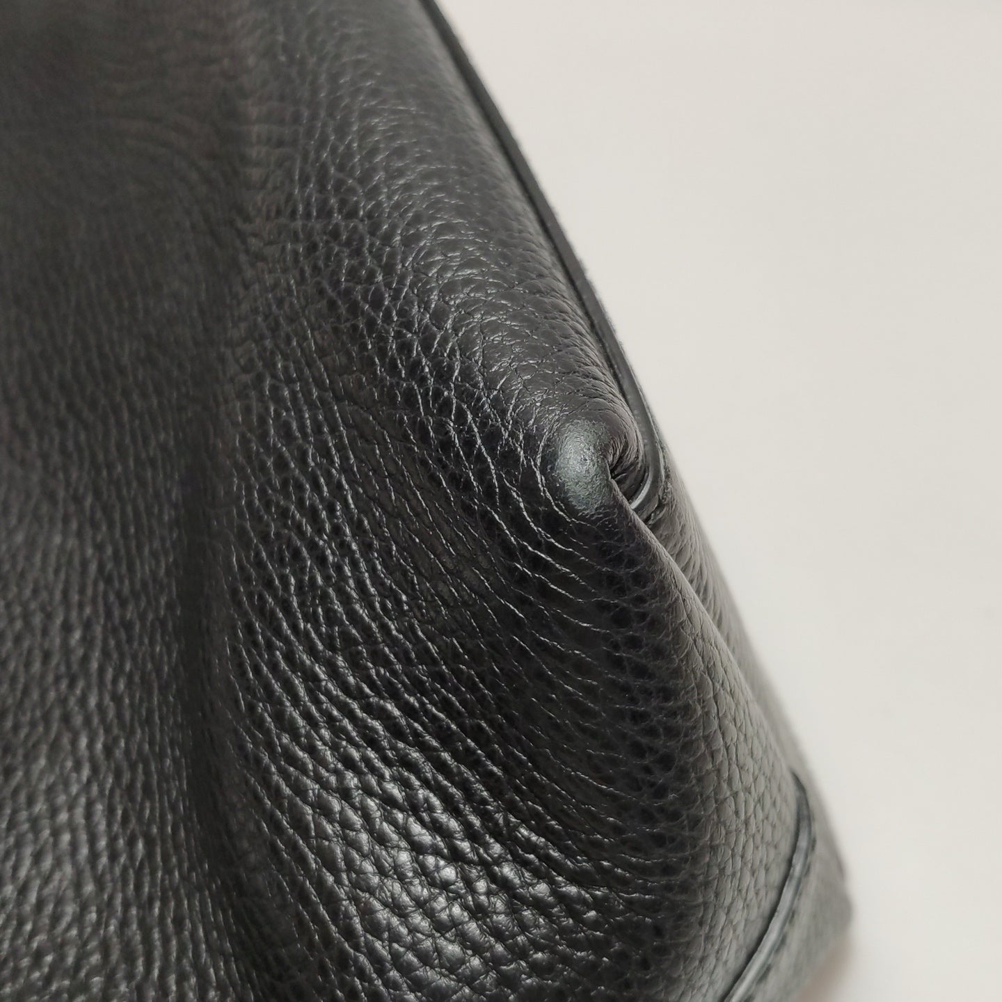 Gucci - Interlocking G Tote Bag - Grained leather - Black - (medium)