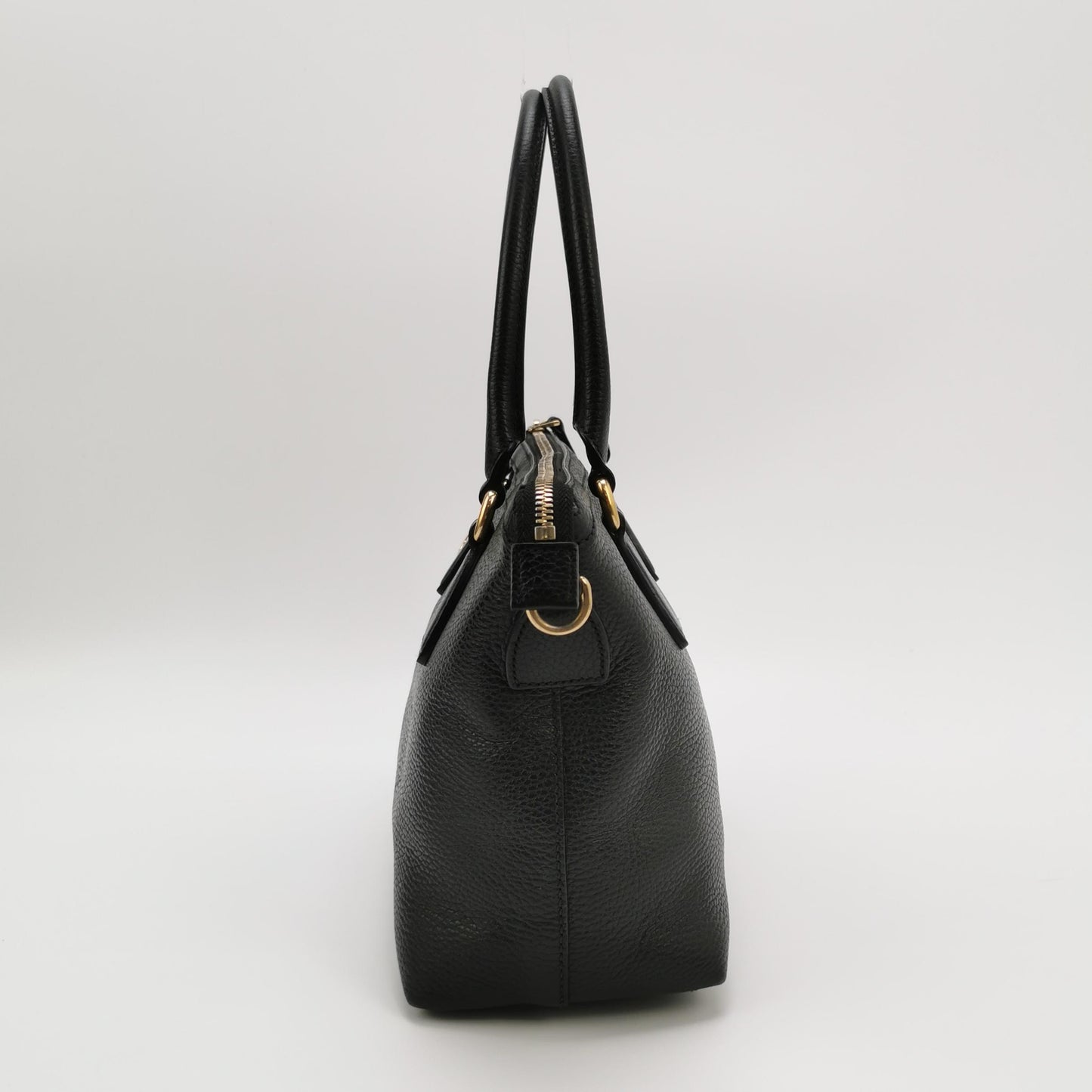 Gucci - Interlocking G Tote Bag - Grained leather - Black - (medium)