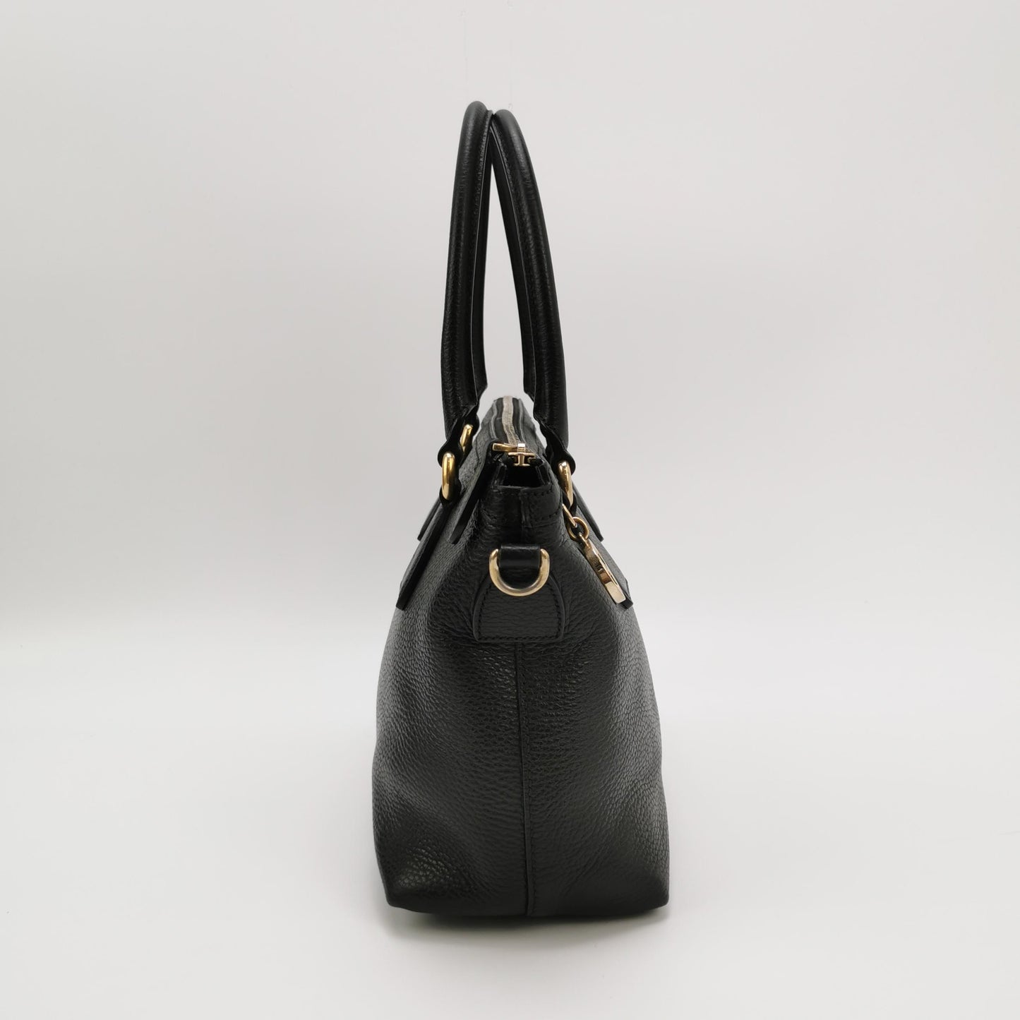 Gucci - Interlocking G Tote Bag - Grained leather - Black - (medium)