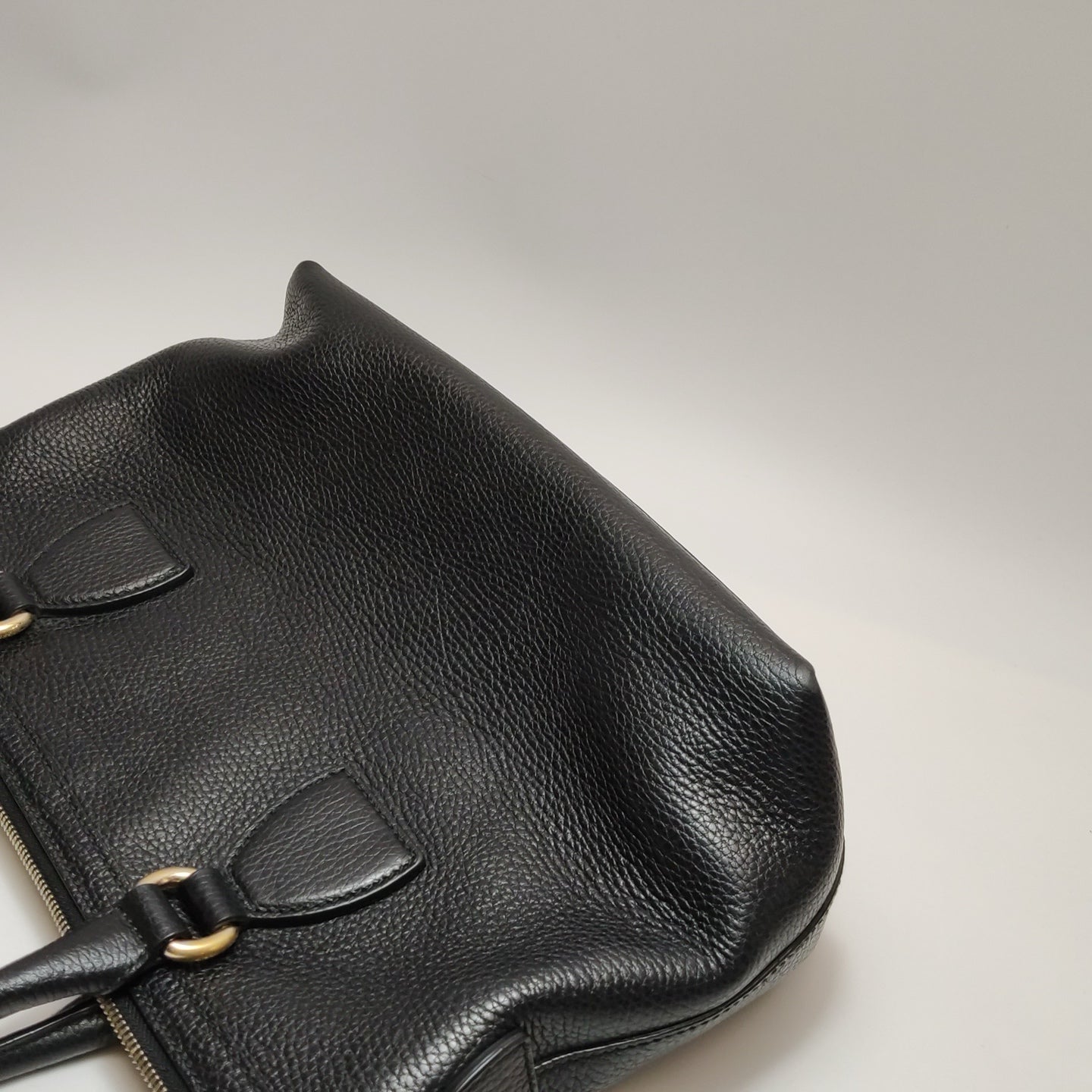 Gucci - Interlocking G Tote Bag - Grained leather - Black - (medium)