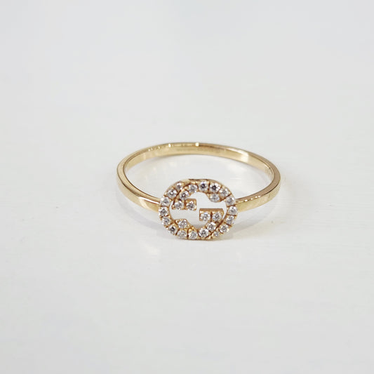 Gucci - Interlocking G - Yellow gold - Gold - (55)