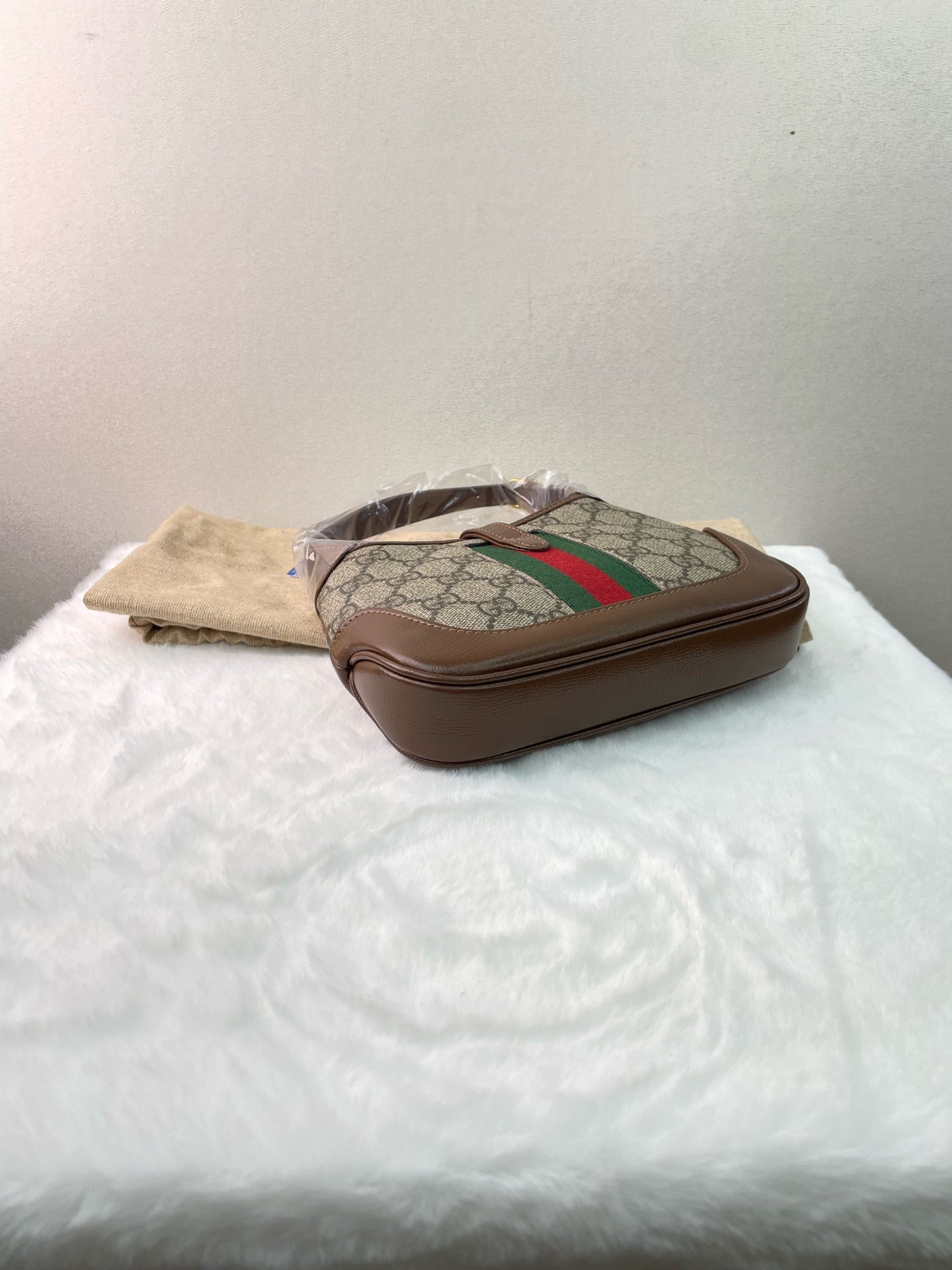 Gucci - Jackie 1961 - Cloth - Beige - (mini)