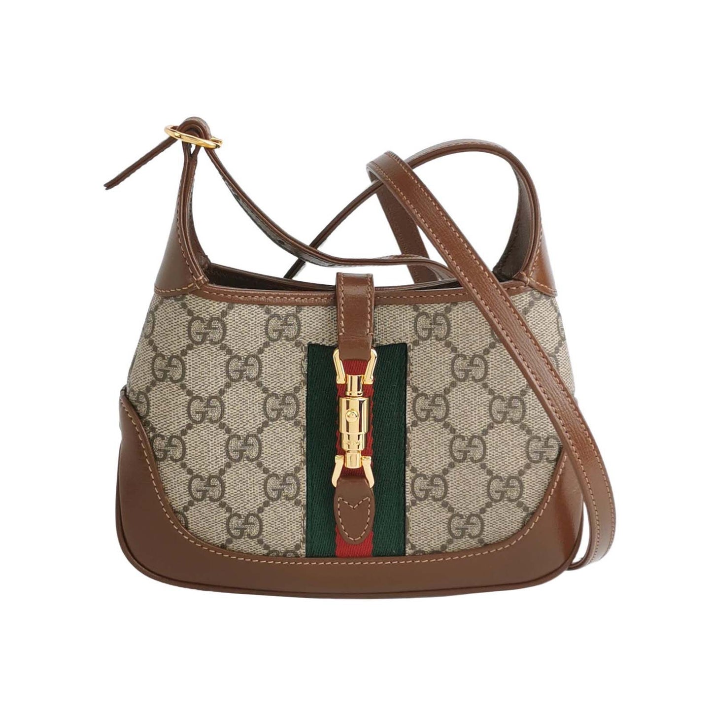 Gucci - Jackie 1961 - Cloth - Brown - (mini)