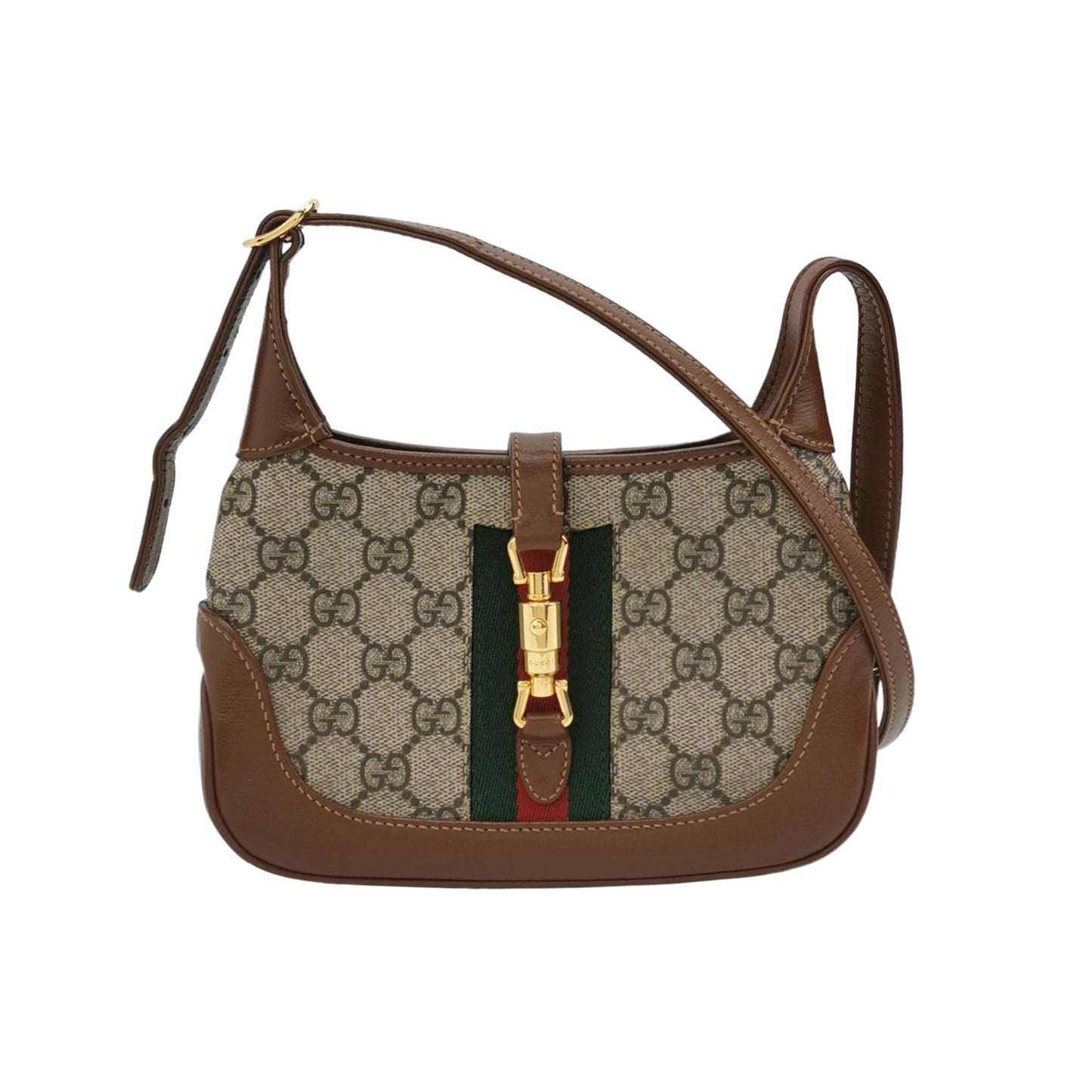 Gucci - Jackie 1961 - Cloth - Brown - (mini)
