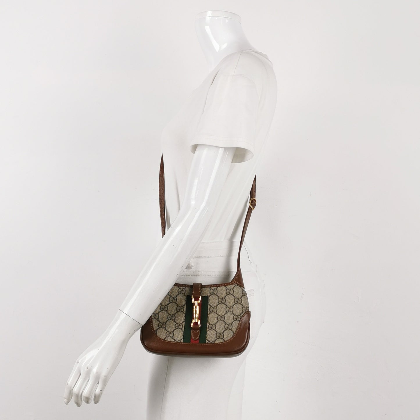 Gucci - Jackie 1961 - Cloth - Brown - (mini)