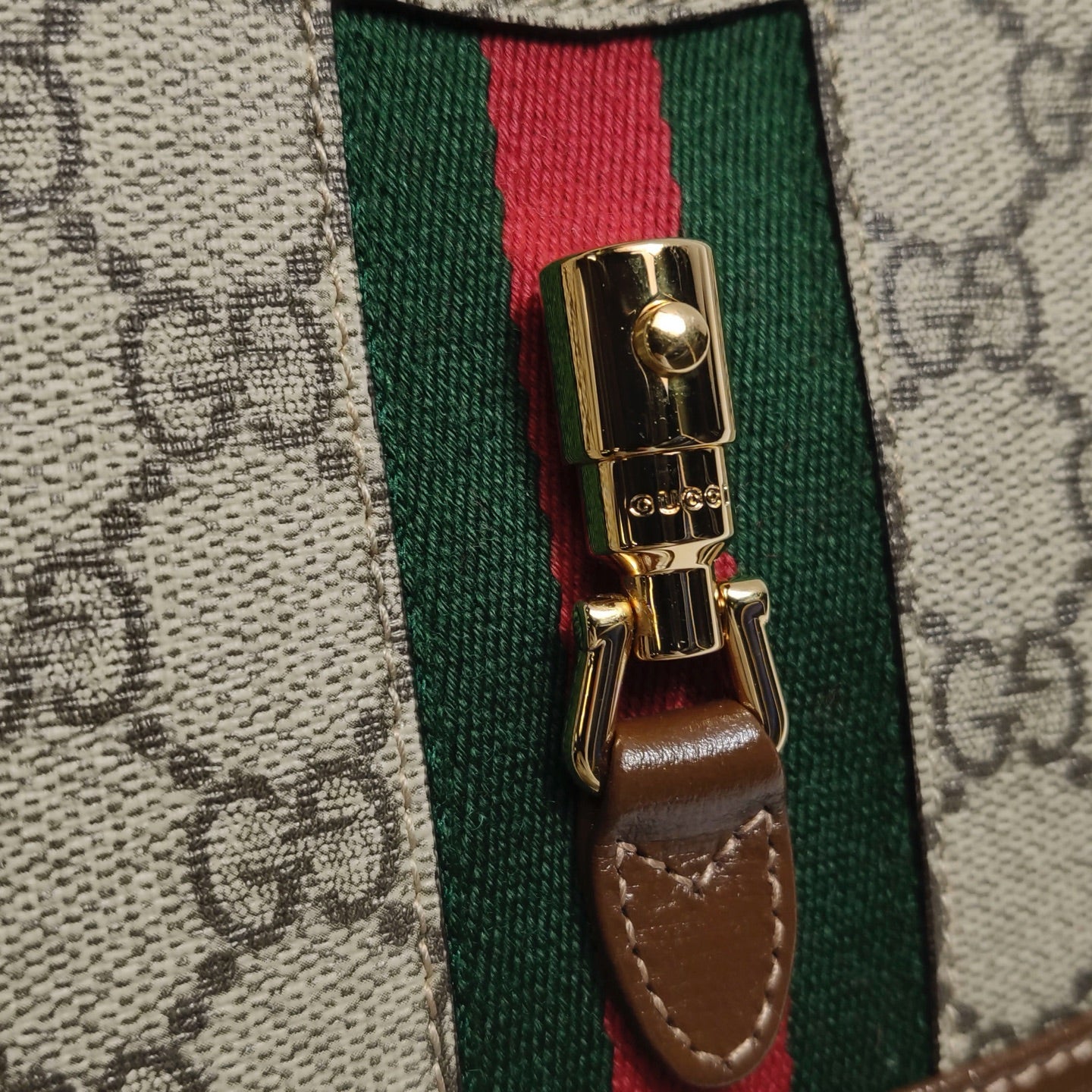 Gucci - Jackie 1961 - Cloth - Brown - (mini)