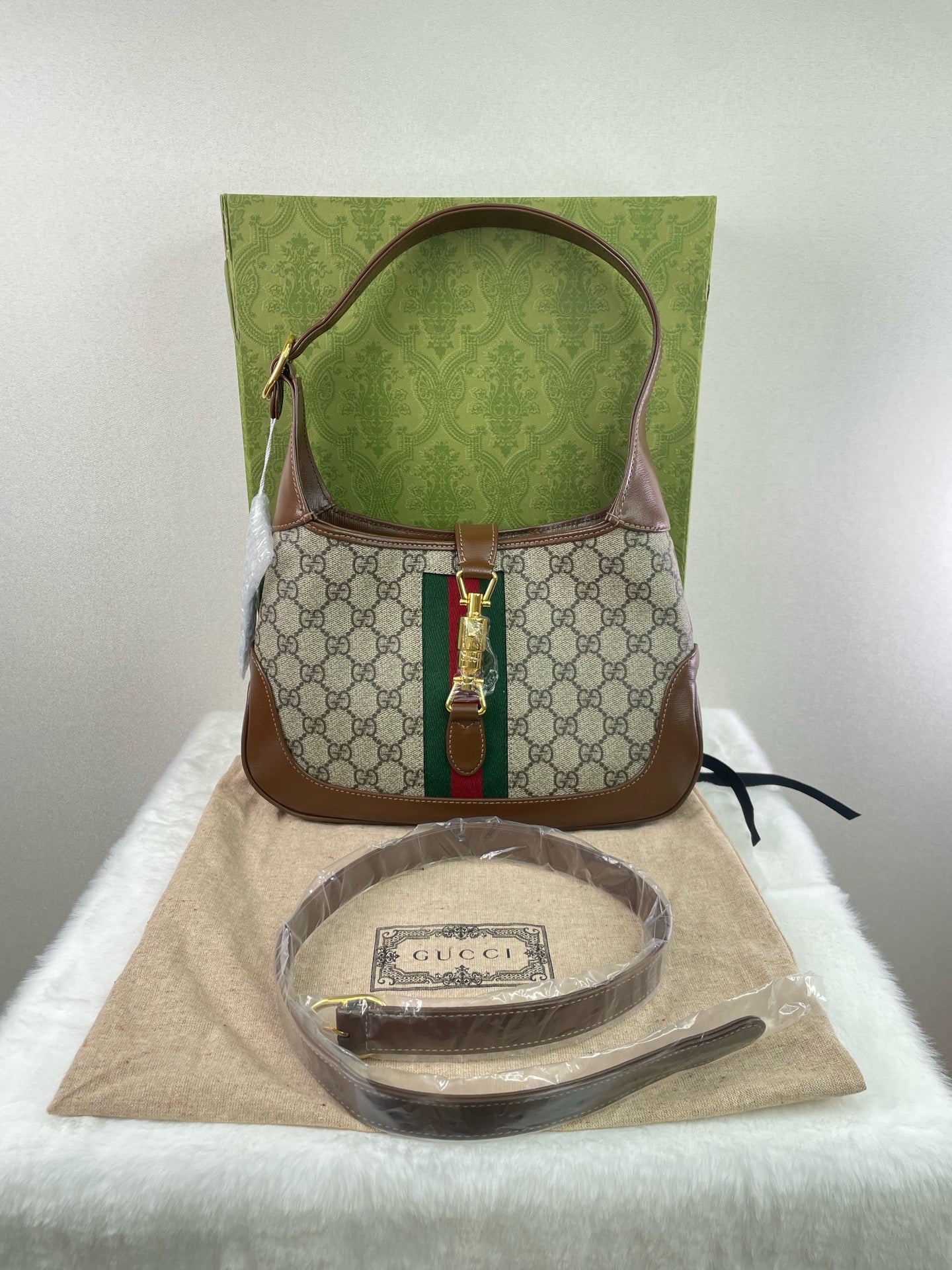 Gucci - Jackie 1961 - Cloth - Brown - (Other)