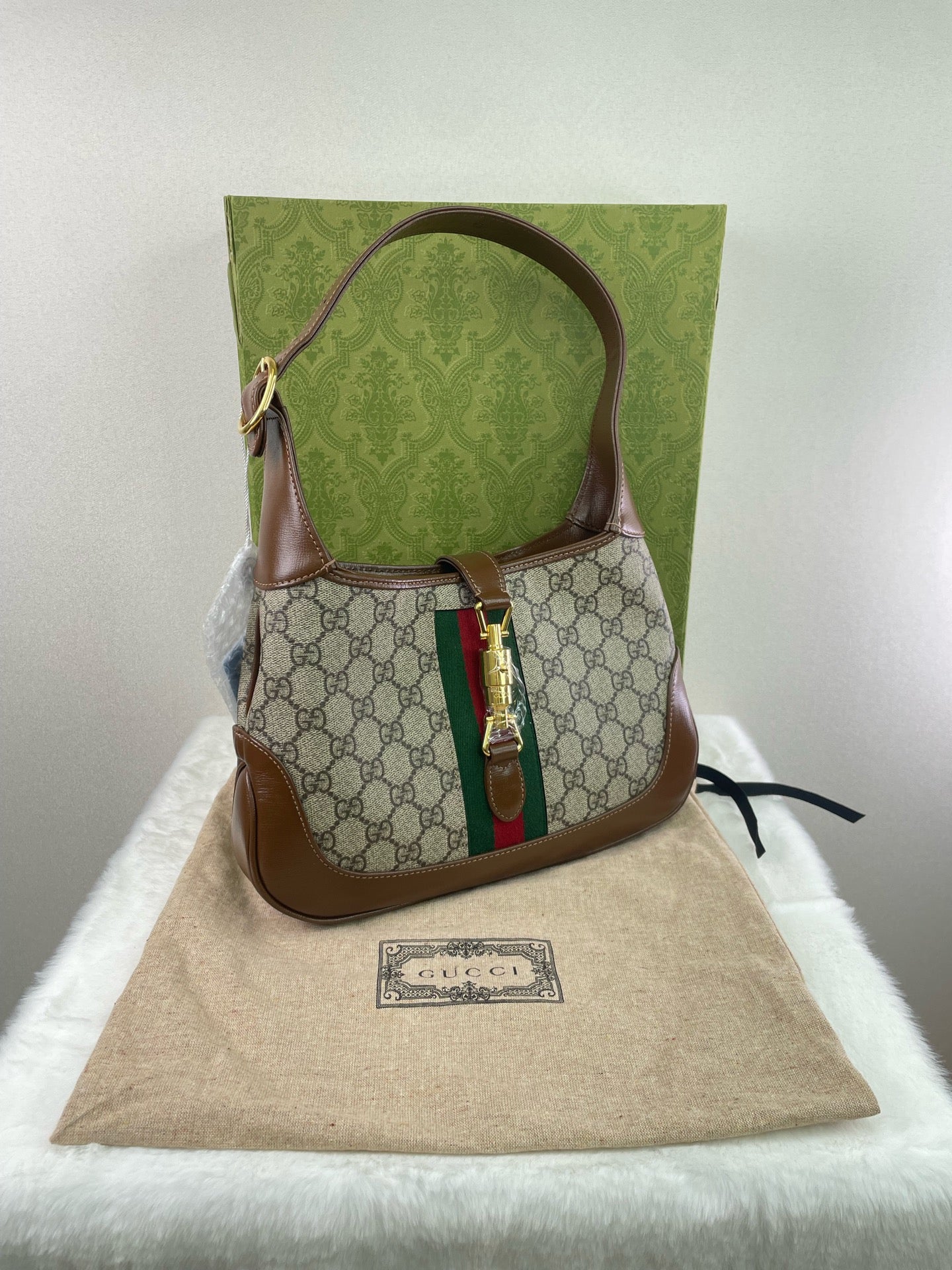Gucci - Jackie 1961 - Cloth - Brown - (Other)