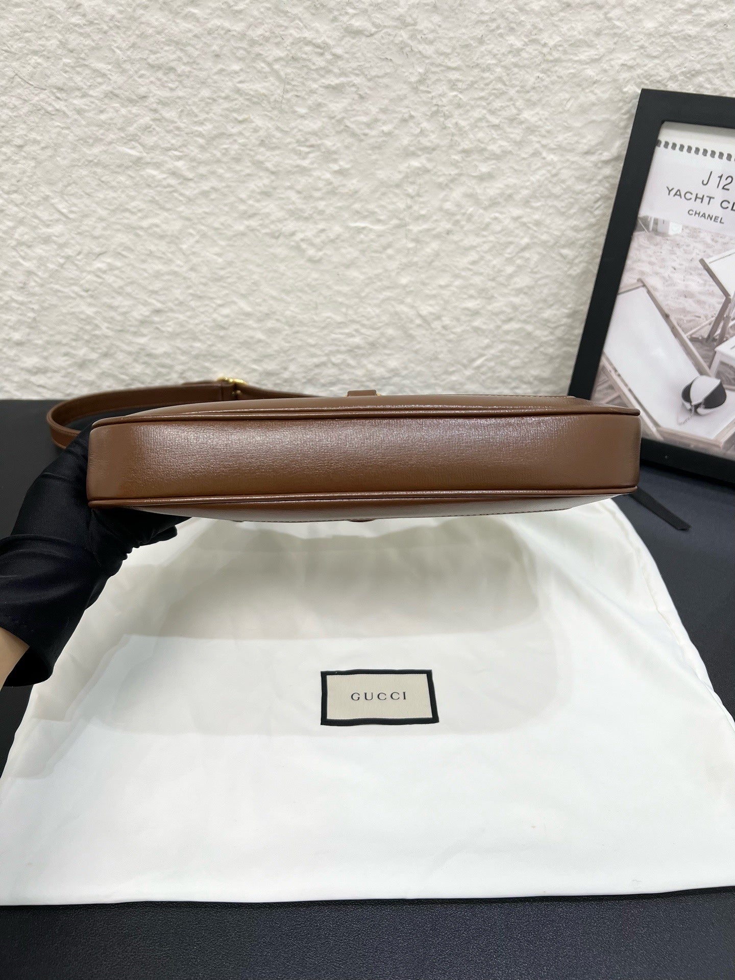Gucci - Jackie 1961 - Cloth - Brown - (small)