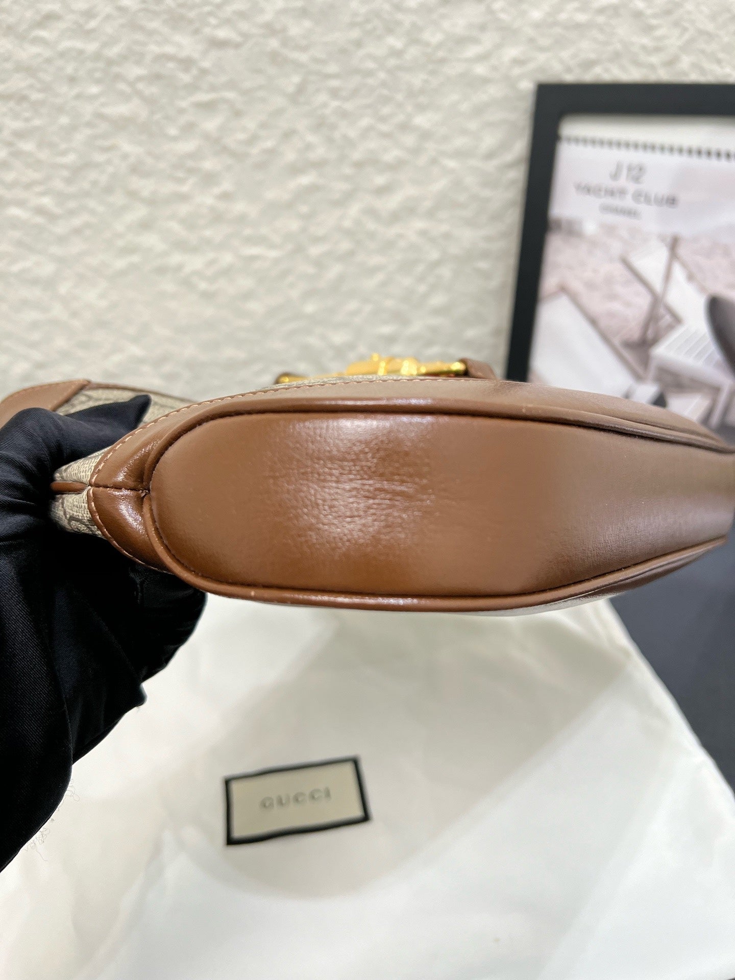 Gucci - Jackie 1961 - Cloth - Brown - (small)