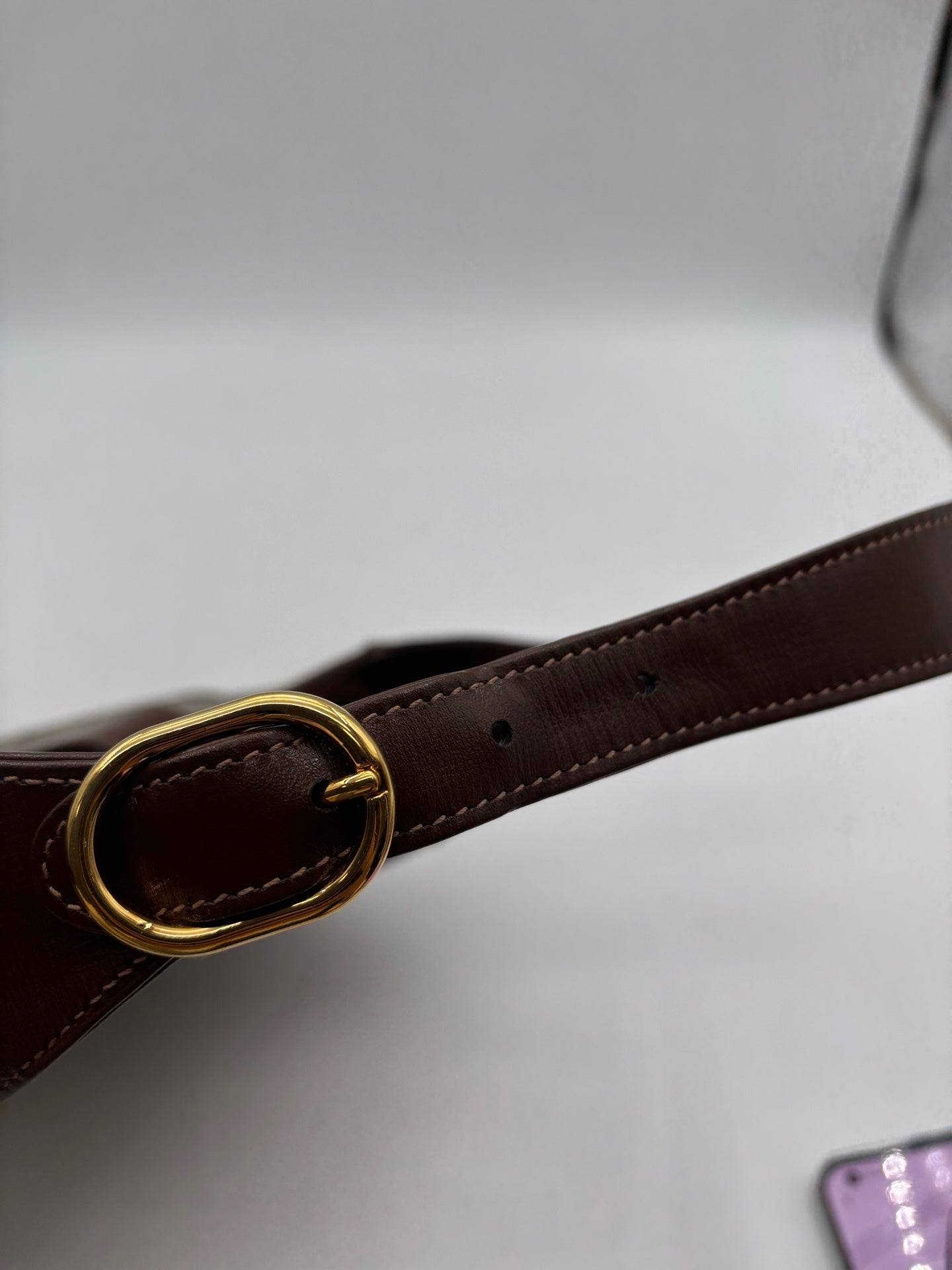 Gucci - Jackie 1961 - GG Supreme canvas with leather trim - Ebony and Brown - (small)