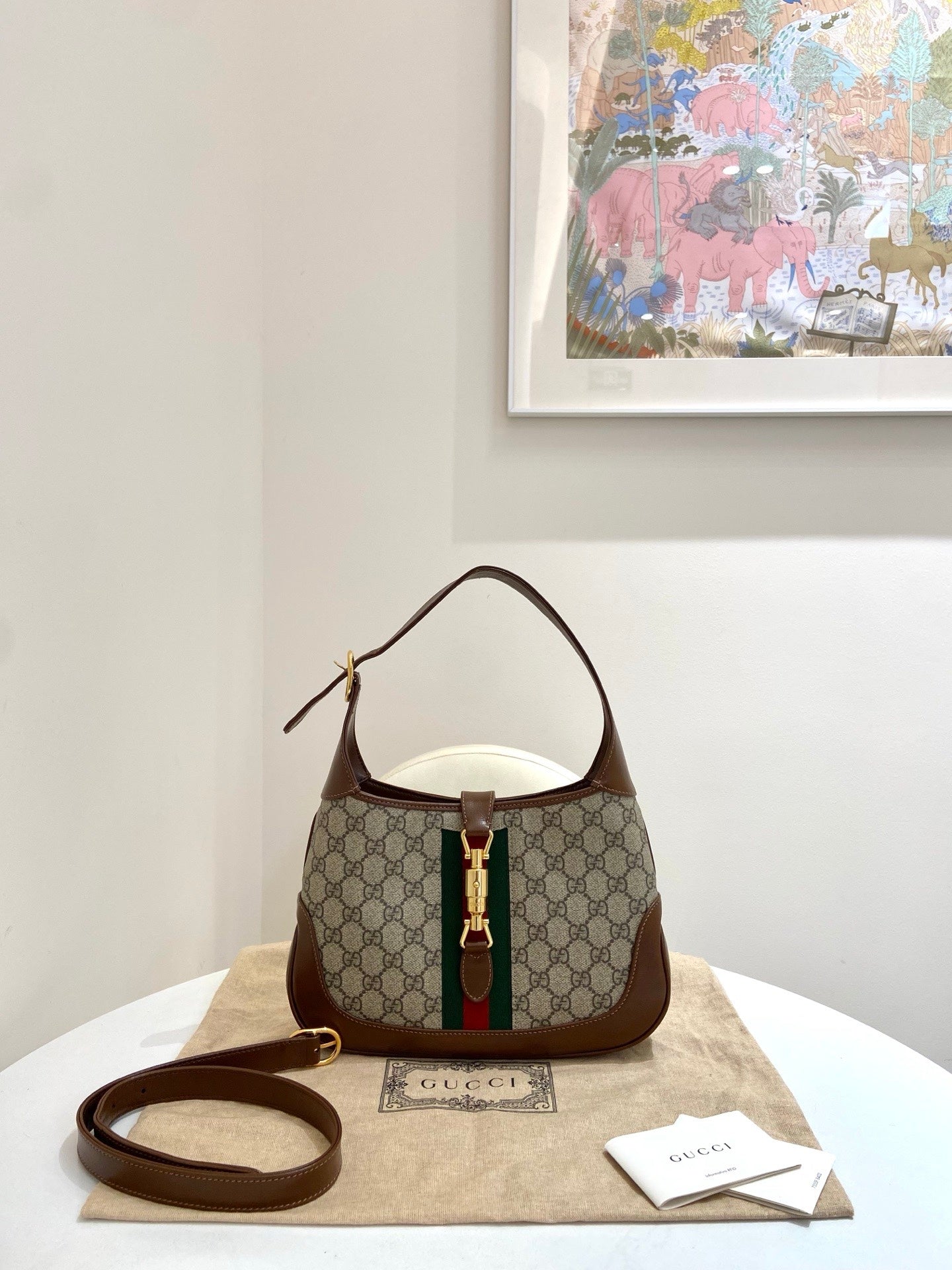 Gucci - Jackie 1961 - Leather - Brown - (mini)
