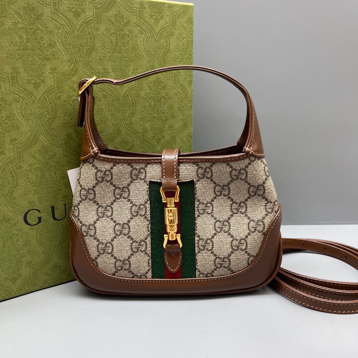 Gucci - Jackie 1961 - Leather - Brown - (mini)