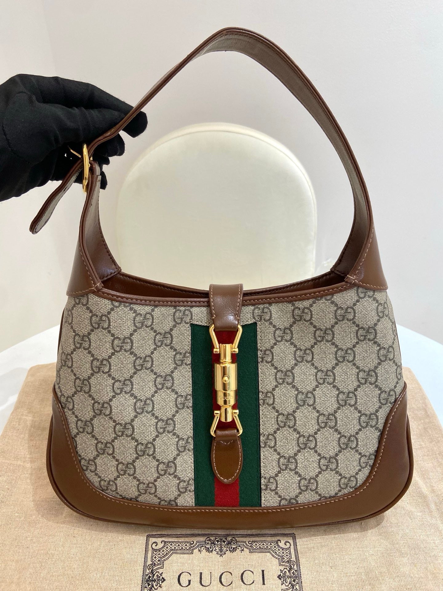 Gucci - Jackie 1961 - Leather - Brown - (mini)