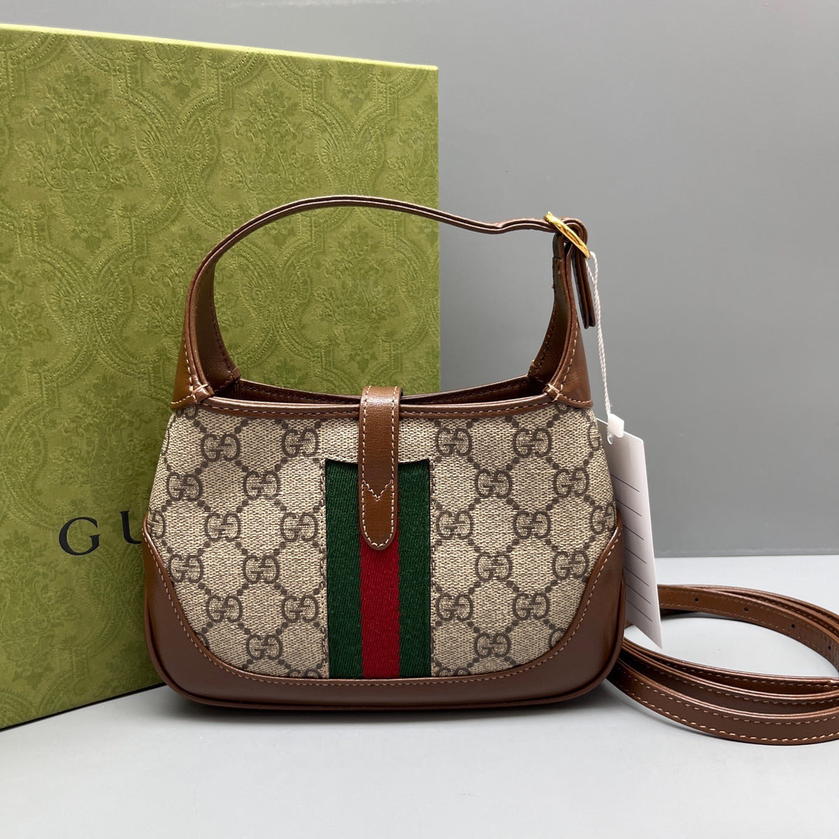 Gucci - Jackie 1961 - Leather - Brown - (mini)