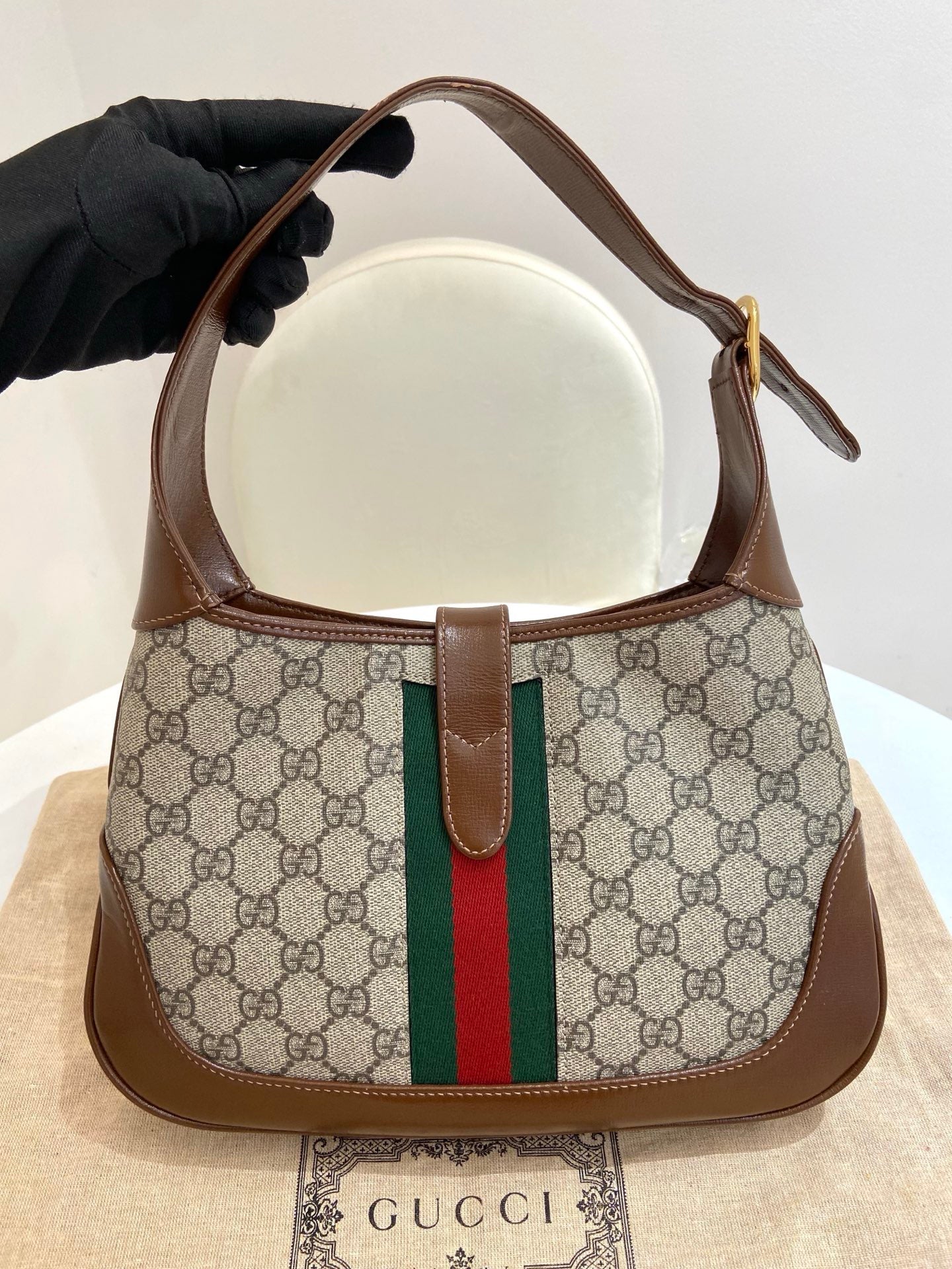 Gucci - Jackie 1961 - Leather - Brown - (mini)