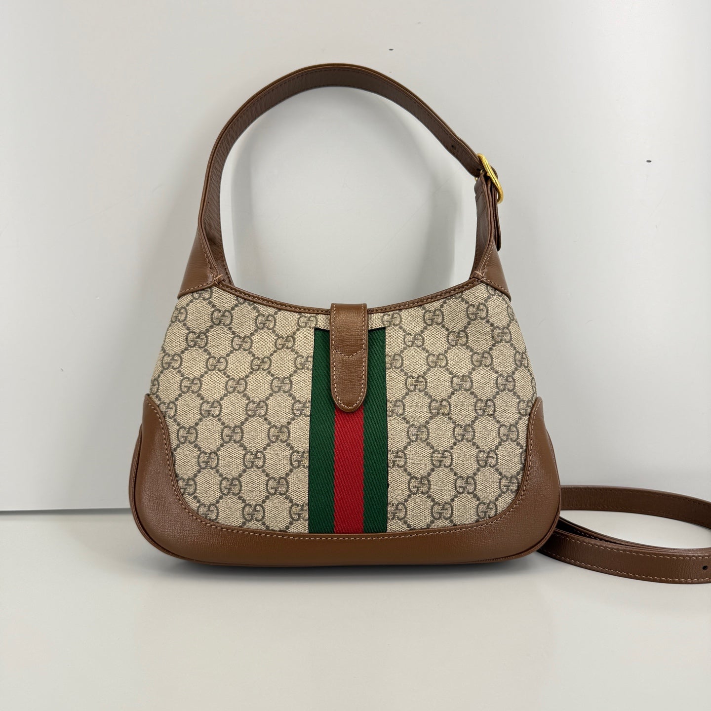 Gucci - Jackie 1961 - Leather - Brown - (small)