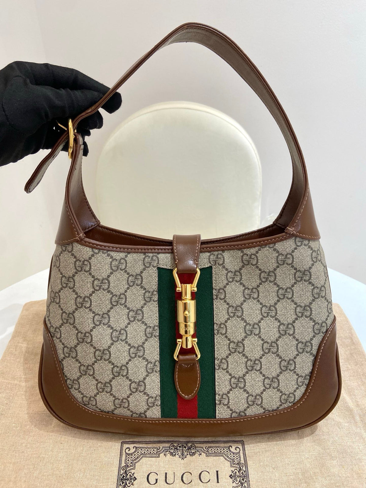 Gucci - Jackie 1961 - Leather - Brown - (Small)
