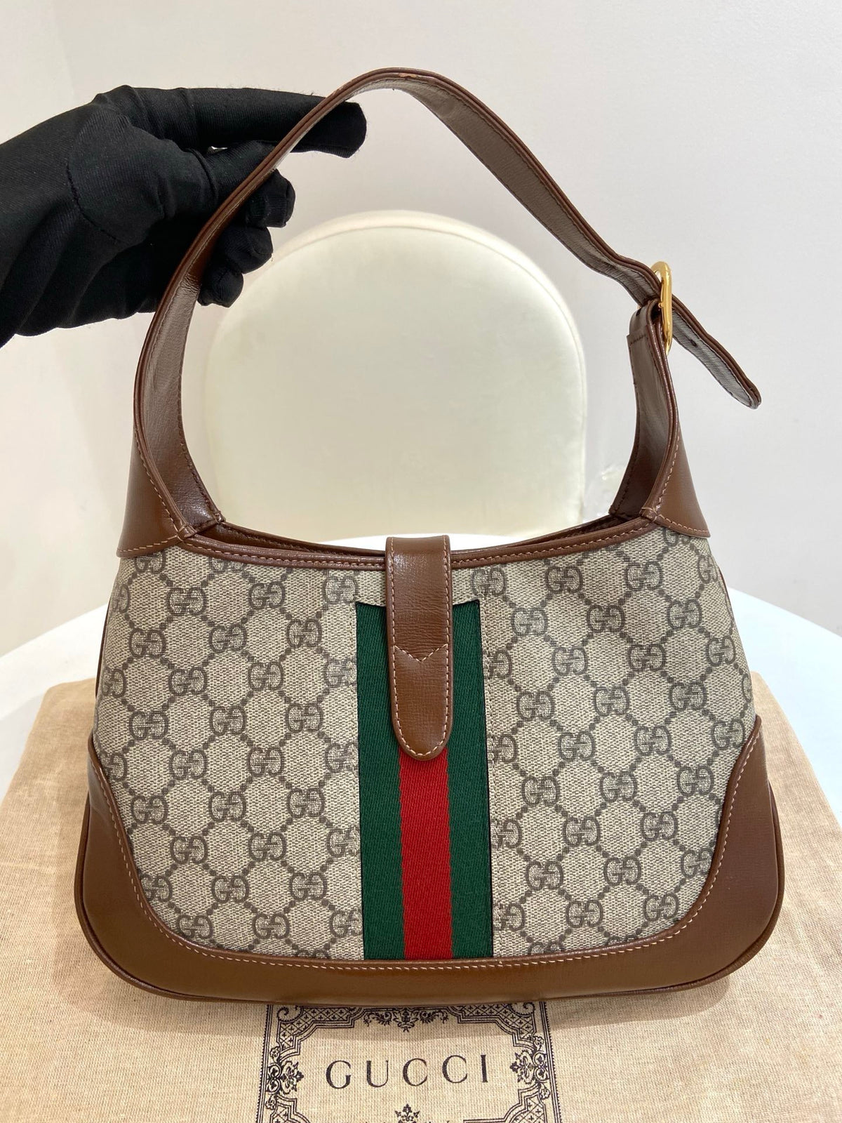 Gucci - Jackie 1961 - Leather - Brown - (Small)