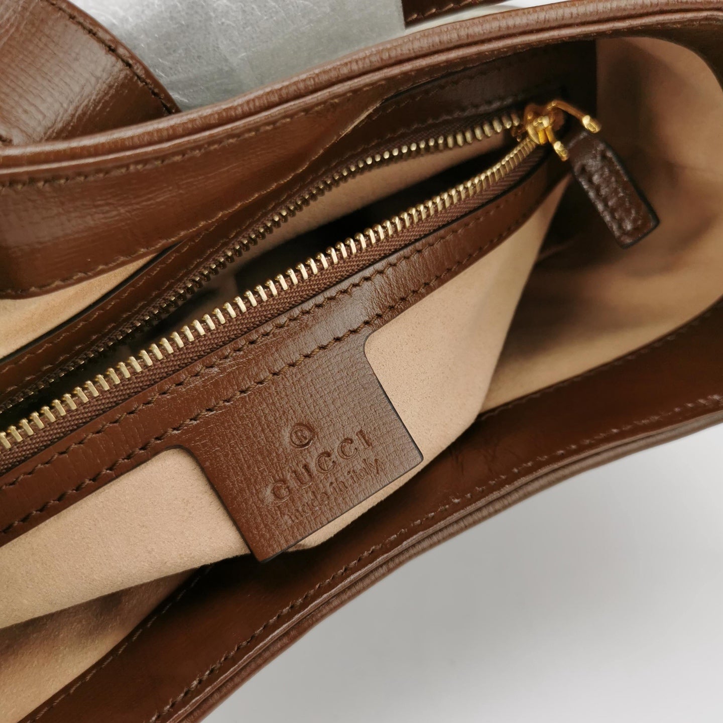 Gucci - Jackie 1961 - Leather - Brown - (small)