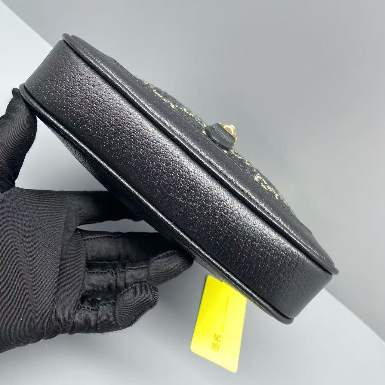 Gucci - Jackie 1961 Mini - Grained leather and canvas - Black - (mini)