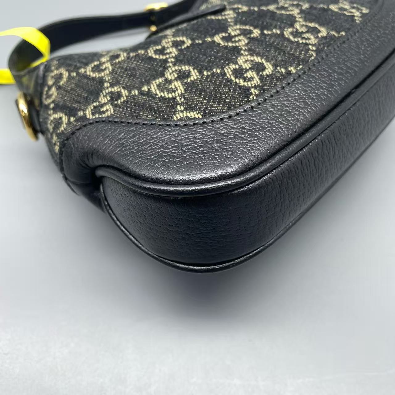 Gucci - Jackie 1961 Mini - Grained leather and canvas - Black - (mini)