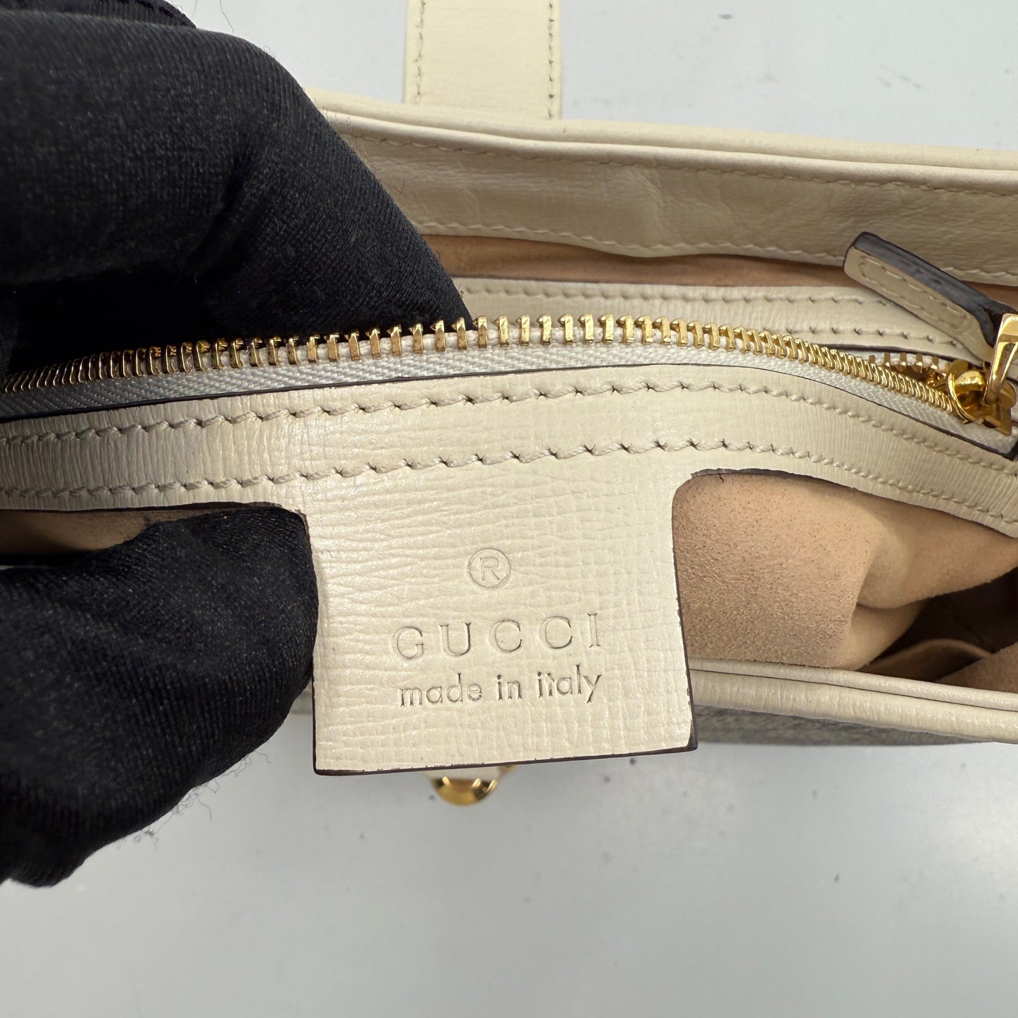 Gucci - Jackie 1961 Small - Leather - White - (small)