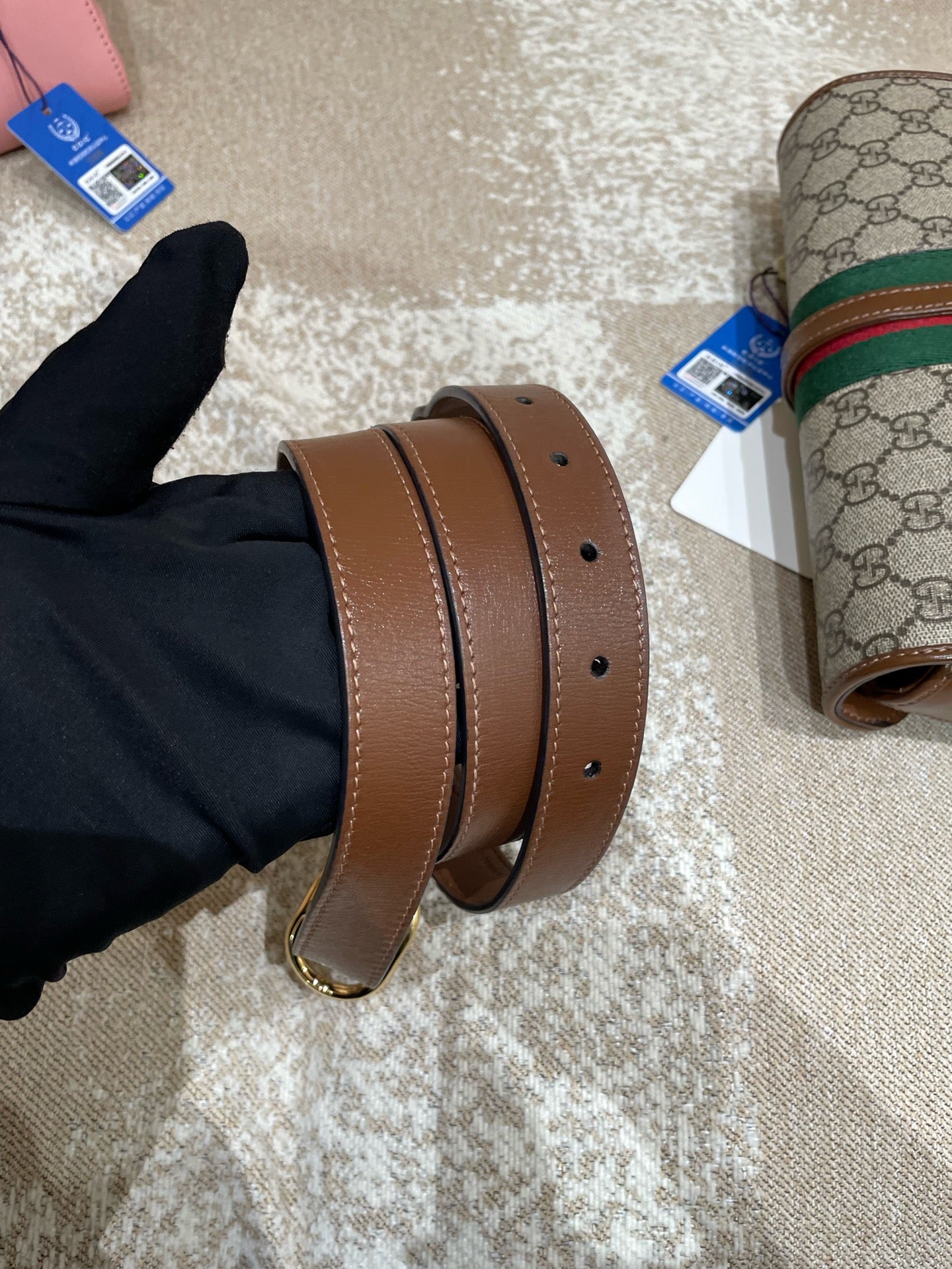 Gucci - Jackie 1961 - Synthetic - Beige - (mini)