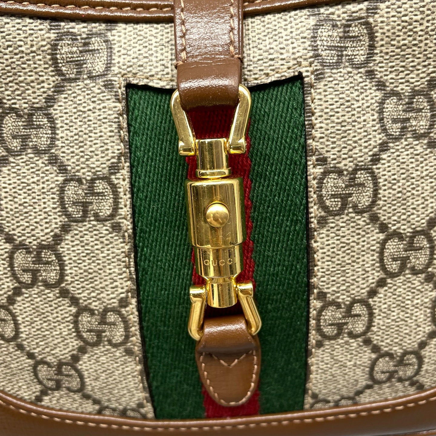 Gucci - Jackie 1961 - Synthetic - Brown - (mini)