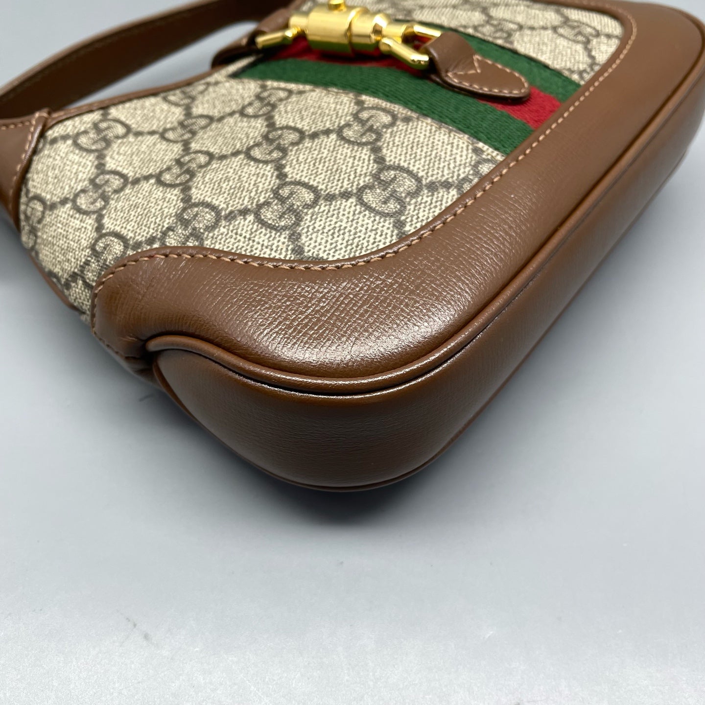 Gucci - Jackie 1961 - Synthetic - Brown - (mini)