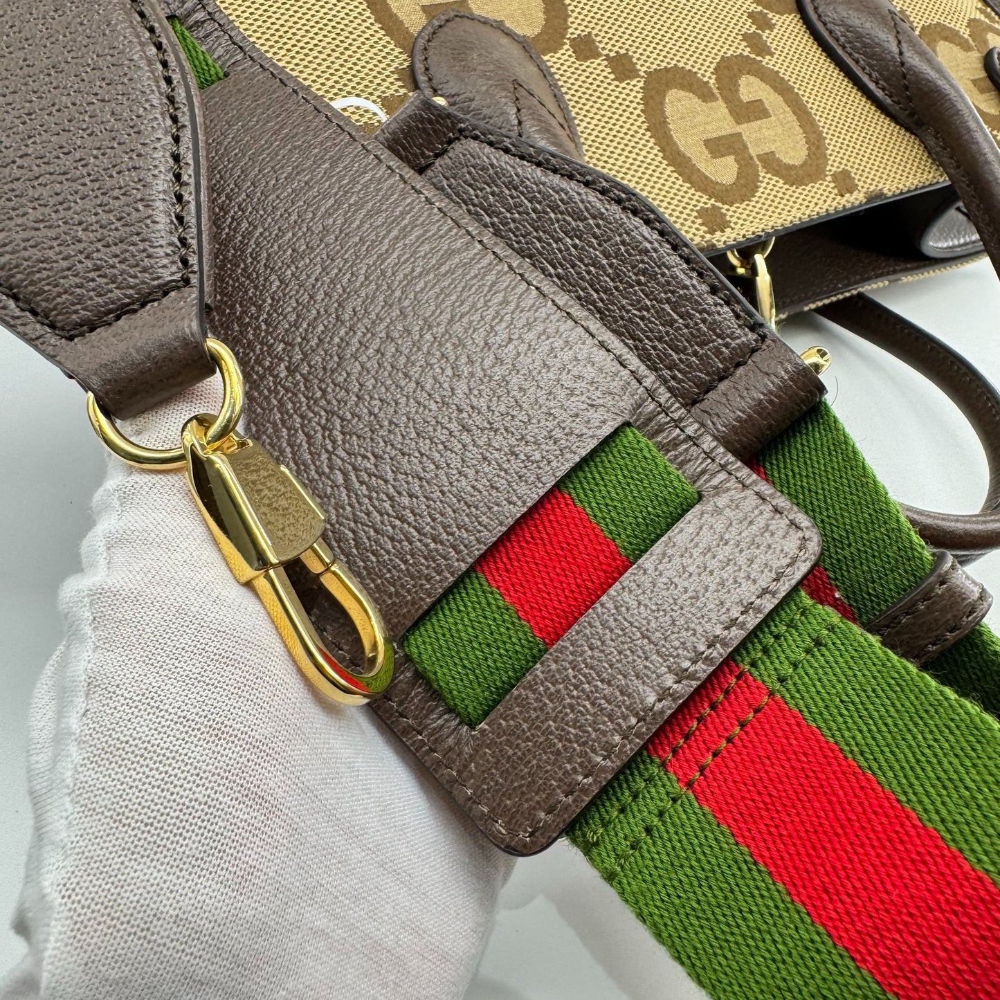 Gucci - Jumbo GG Tote - Cloth - Multicolour - (small)