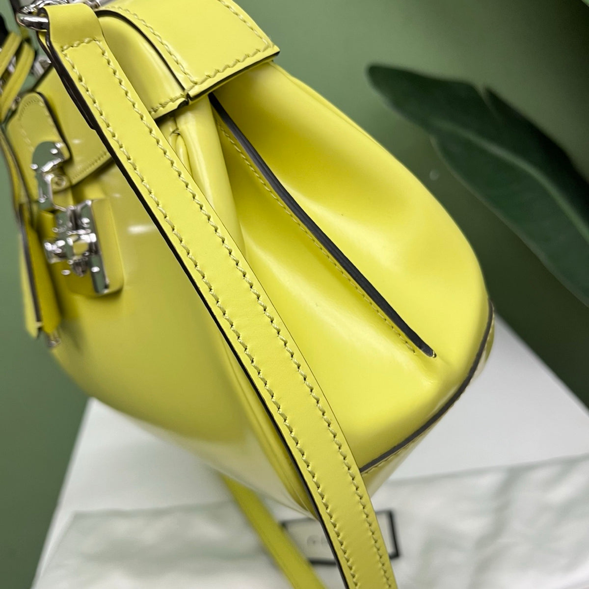 Gucci - Lady Lock - Leather - Yellow - (small)