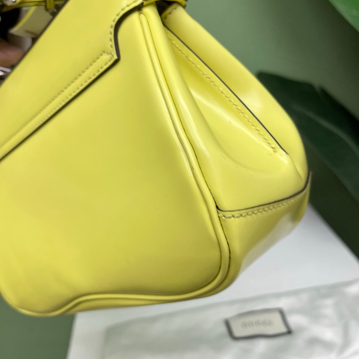 Gucci - Lady Lock - Leather - Yellow - (small)