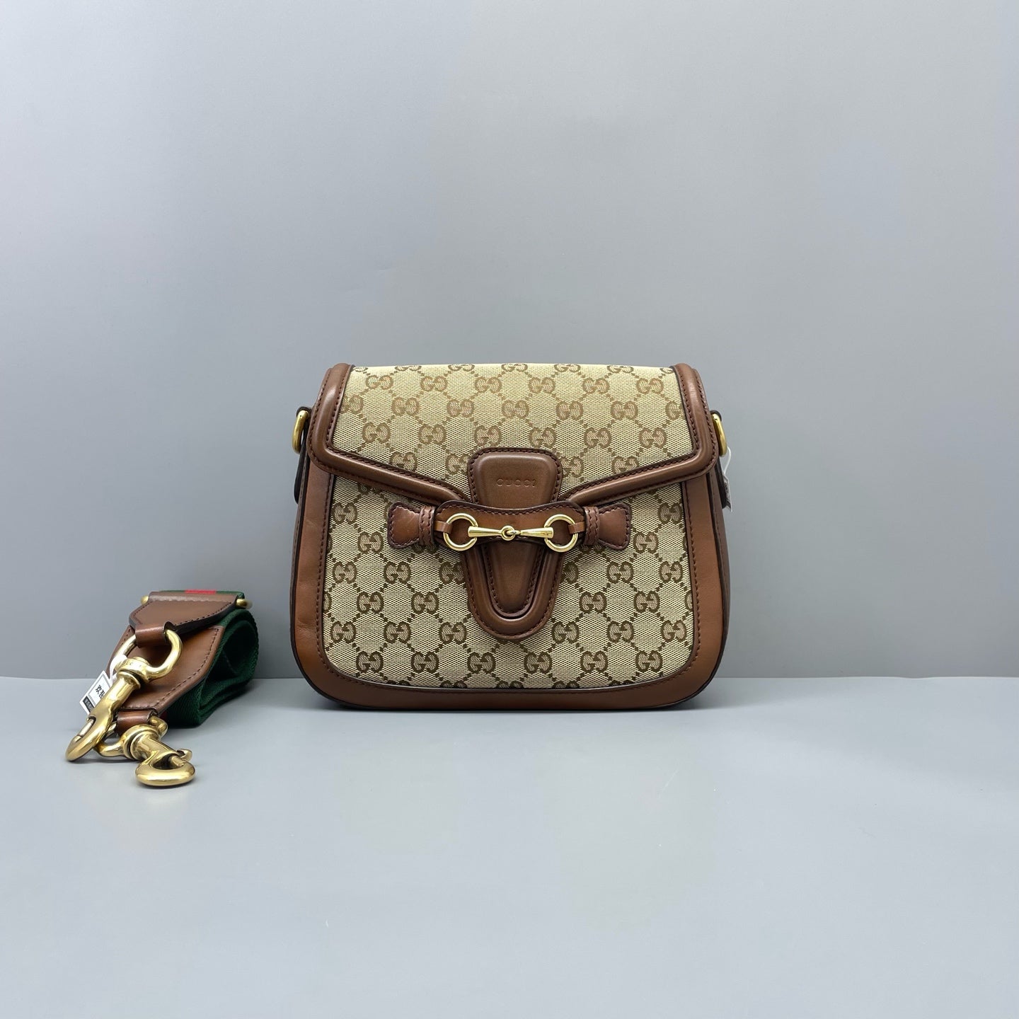Gucci - Lady Web 1955 - Cloth - Brown - (small)