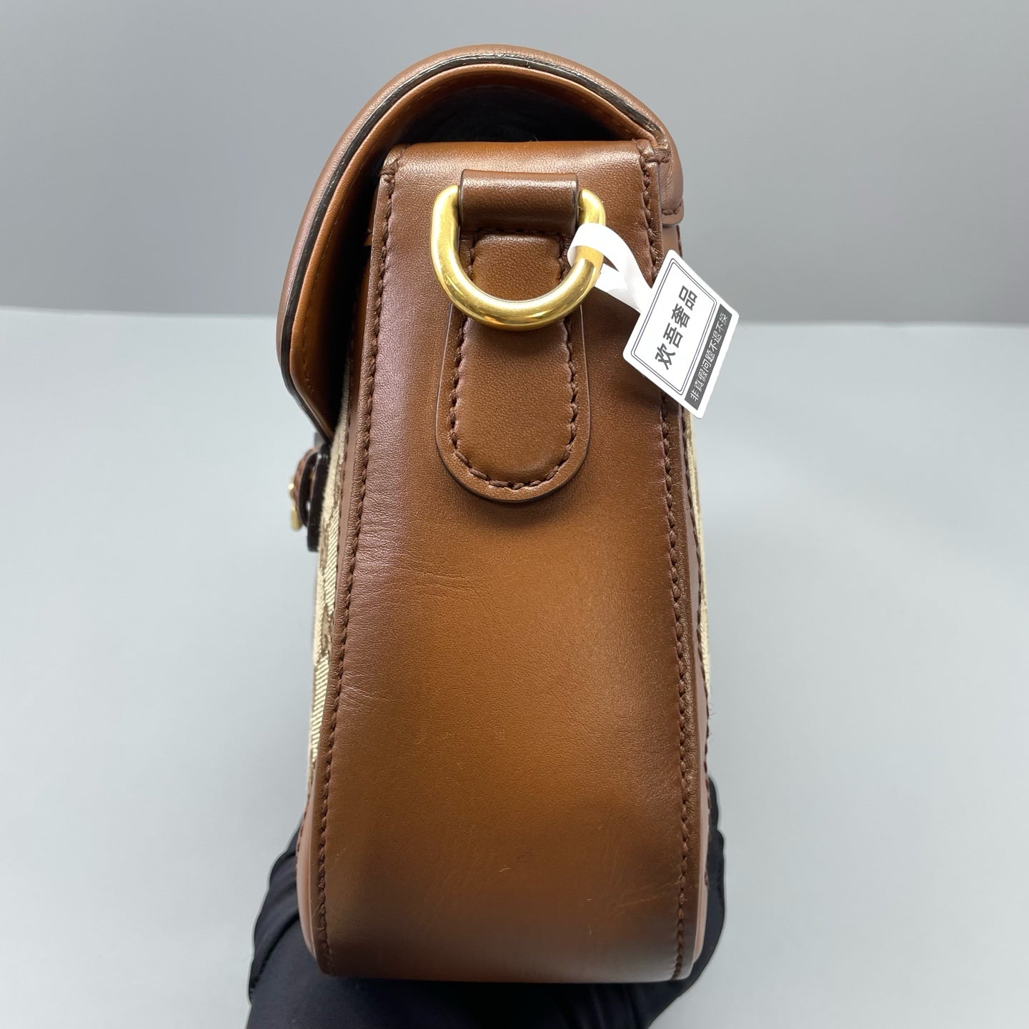 Gucci - Lady Web 1955 - Cloth - Brown - (small)