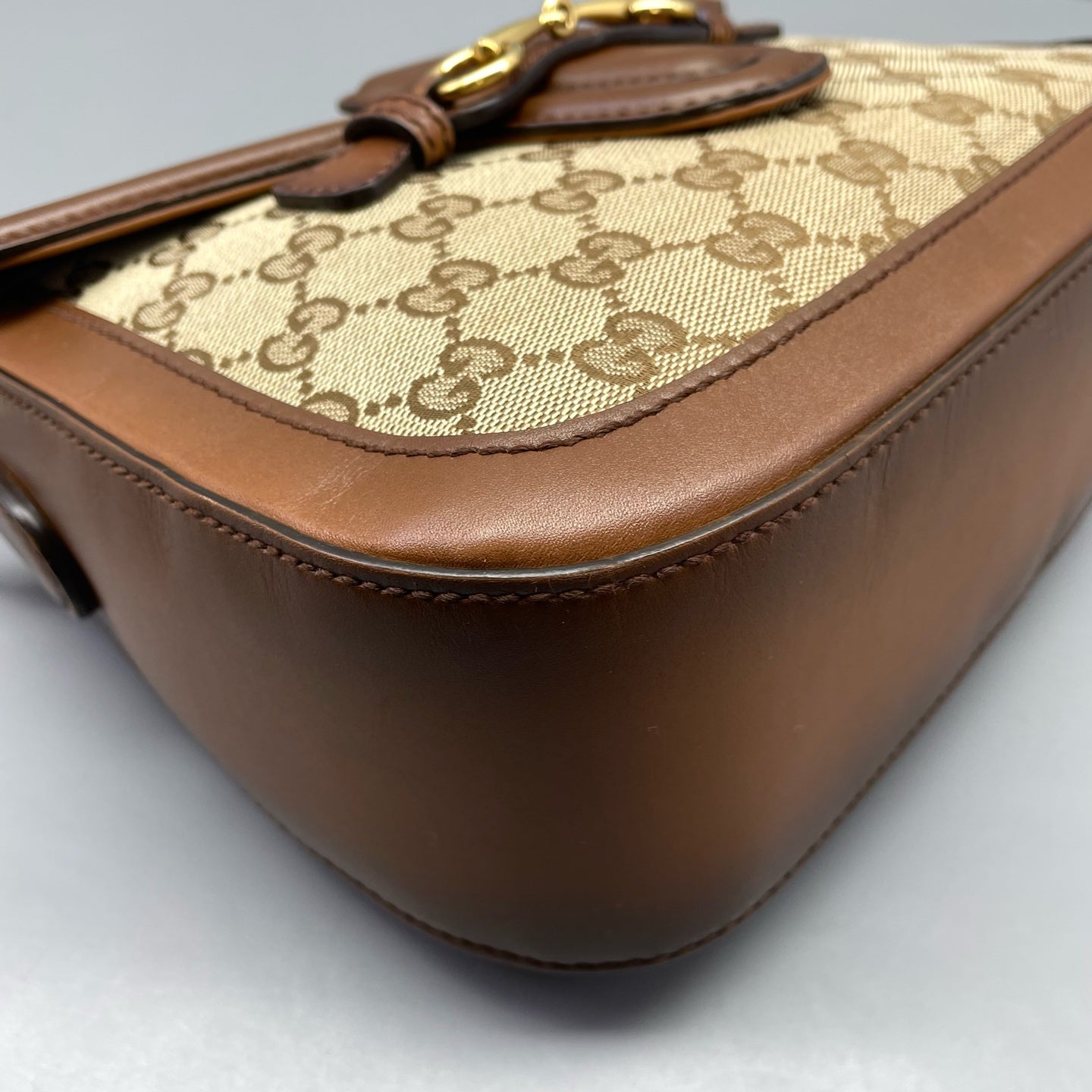 Gucci - Lady Web 1955 - Cloth - Brown - (small)