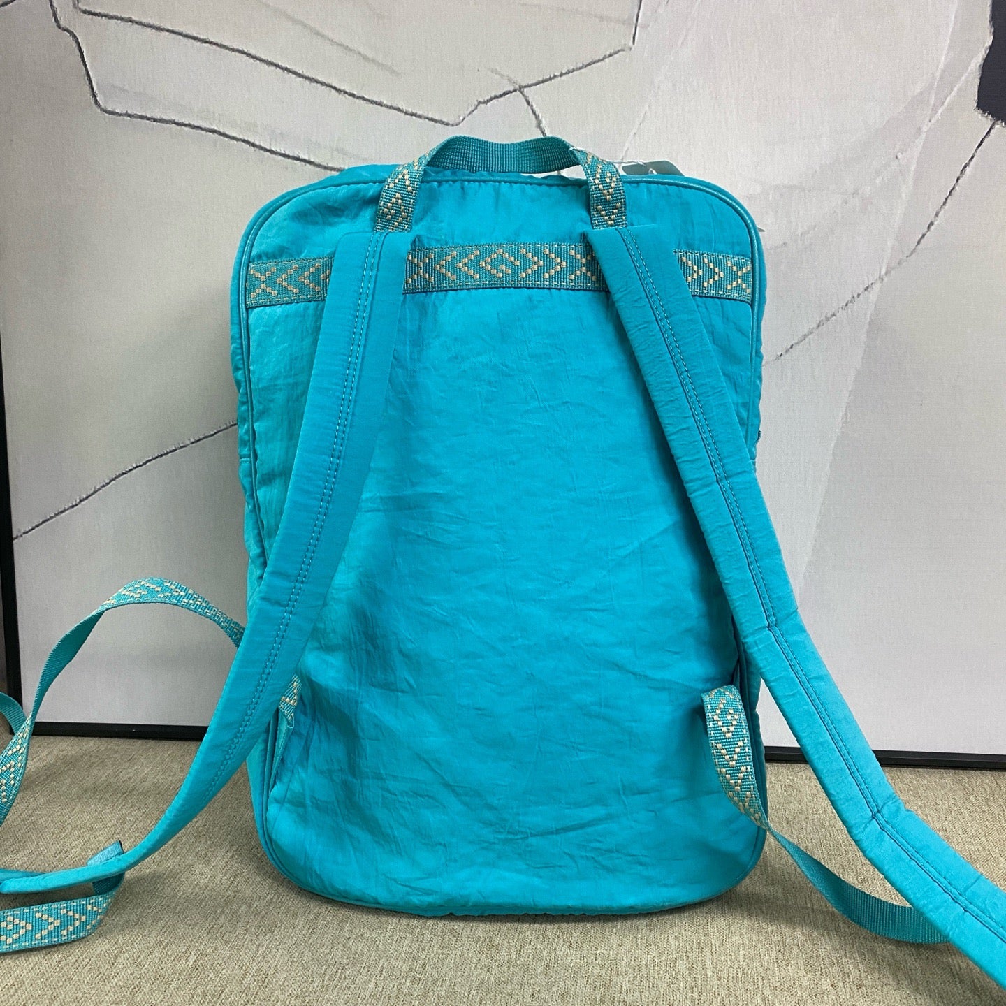 Gucci - Limited Edition Rainbow Badge Patchwork Backpack - Polyamide fabric with leather trim - Lake Green with Multicolour details - (medium)