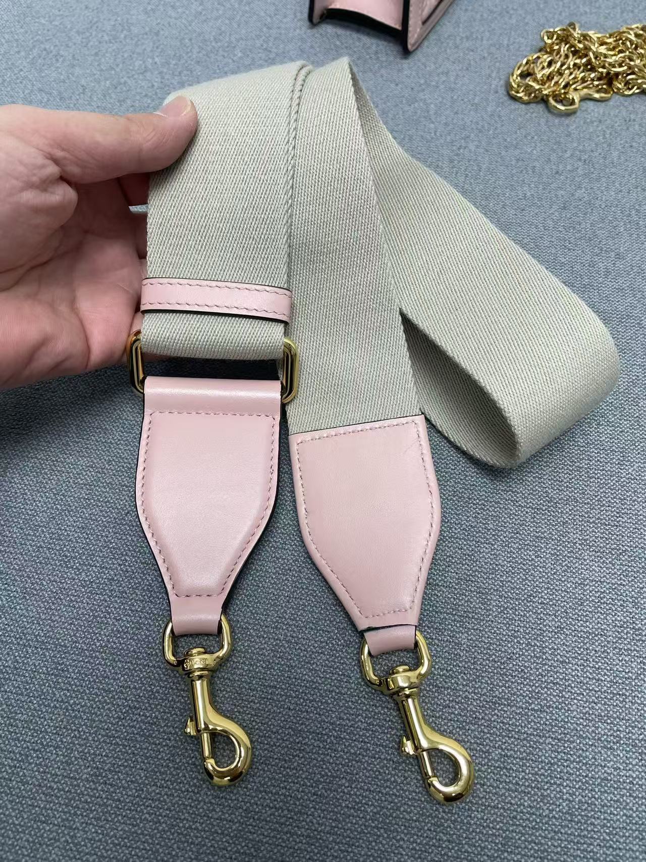 Gucci - Lock Mini Top Handle Bag - Leather - Pink - (mini)