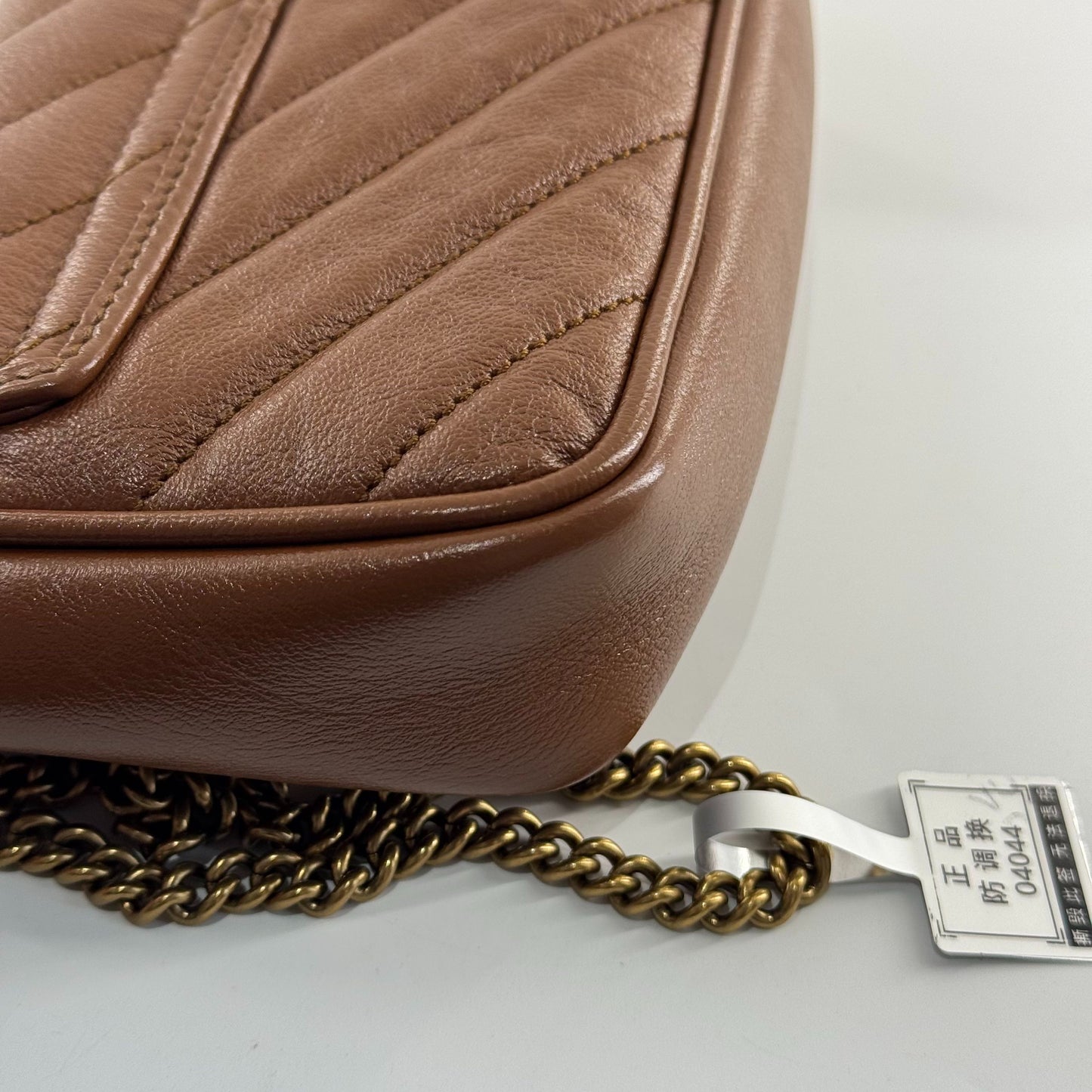 Gucci - Marmont - Leather - Brown