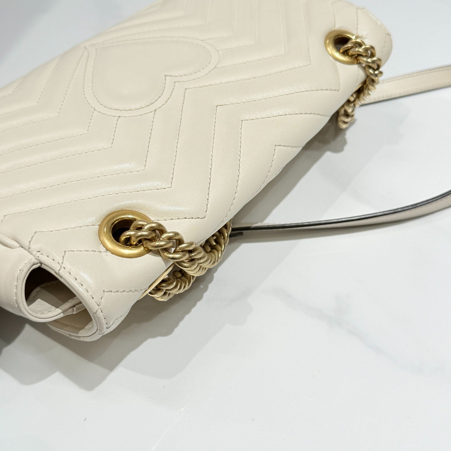Gucci - Marmont - Leather - White