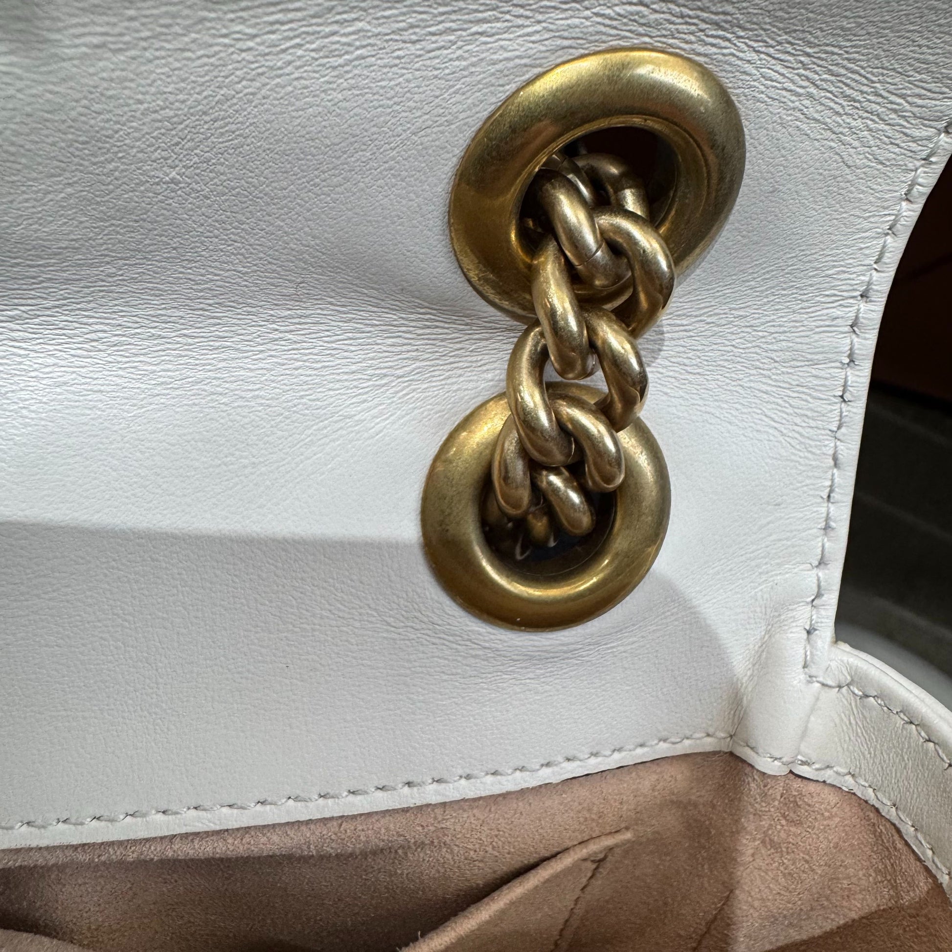 Gucci Marmont 22 Leather Beige - view 10