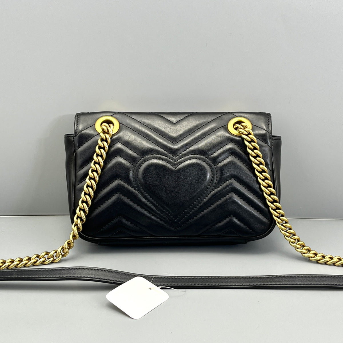 Gucci - Marmont 22 - Leather - Black - (mini)