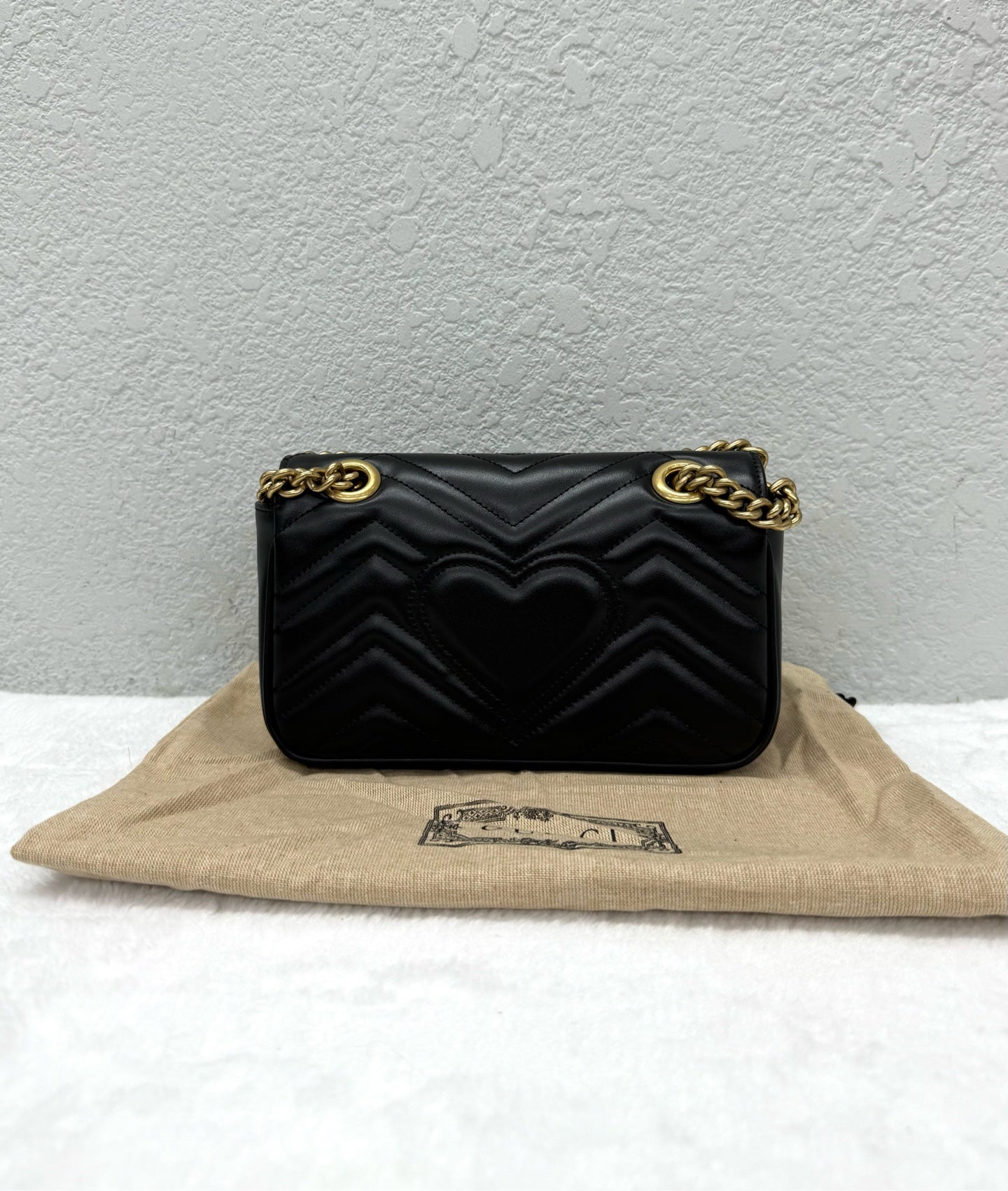 Gucci - Marmont 22 - Leather - Black - (mini)