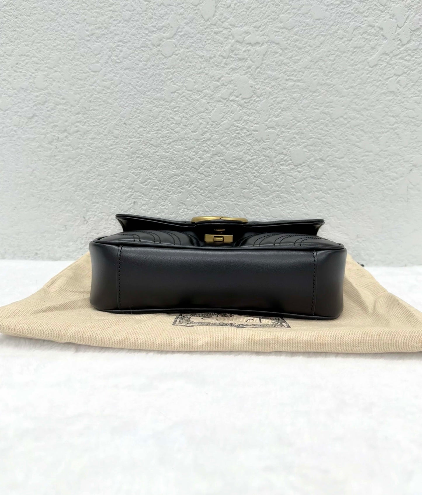 Gucci - Marmont 22 - Leather - Black - (mini)